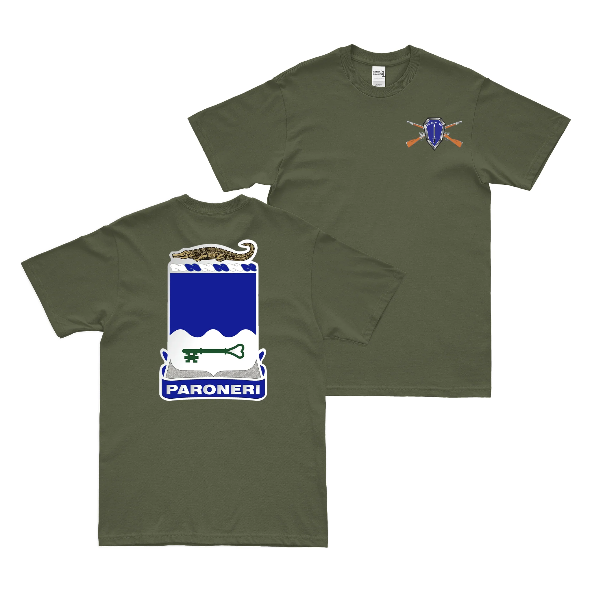 Double-Sided 211th Infantry Regiment T-Shirt - Image 2