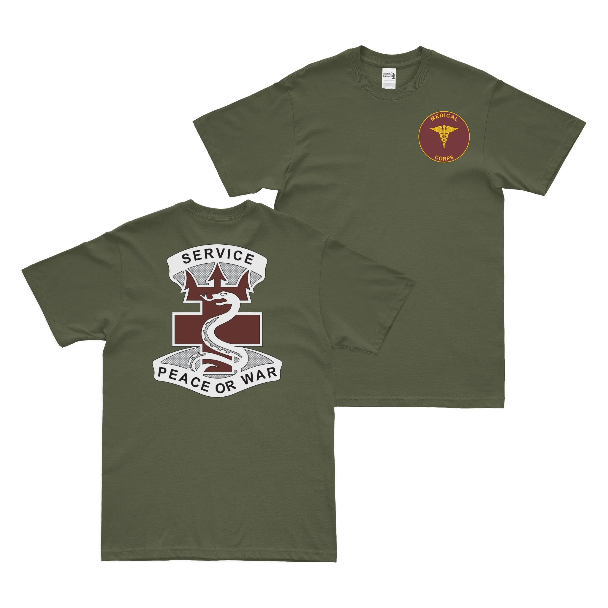 Double-Sided 213th Medical Brigade T-Shirt - Image 2