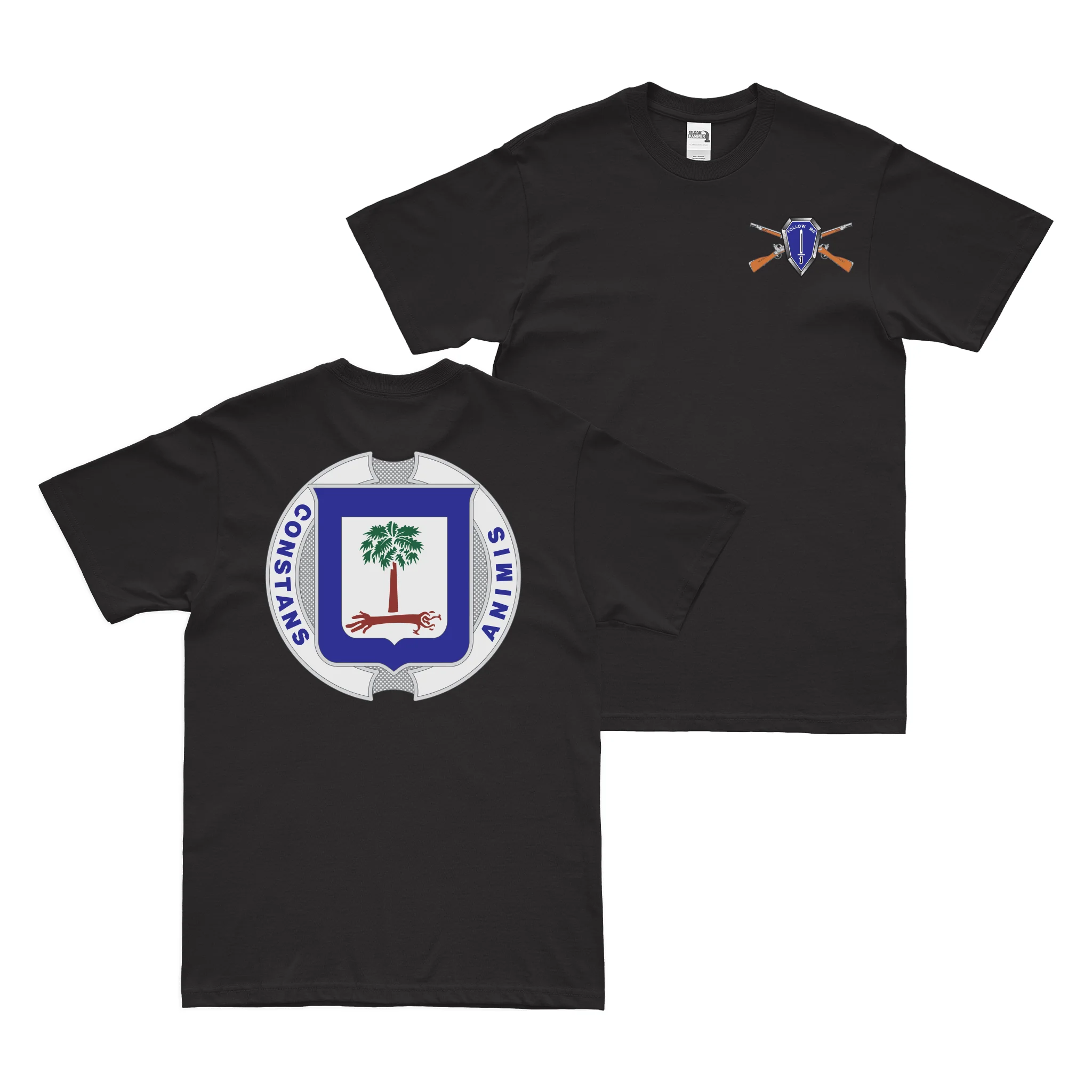 Double-Sided 218th Infantry Regiment T-Shirt