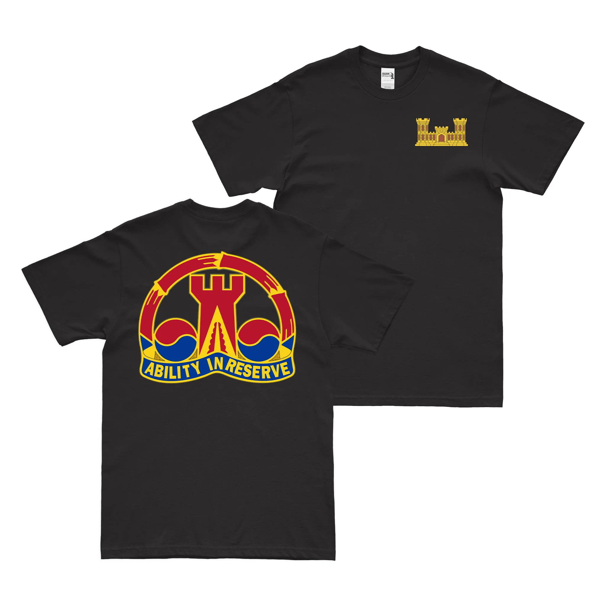 Double-Sided 248th Engineer Battalion T-Shirt