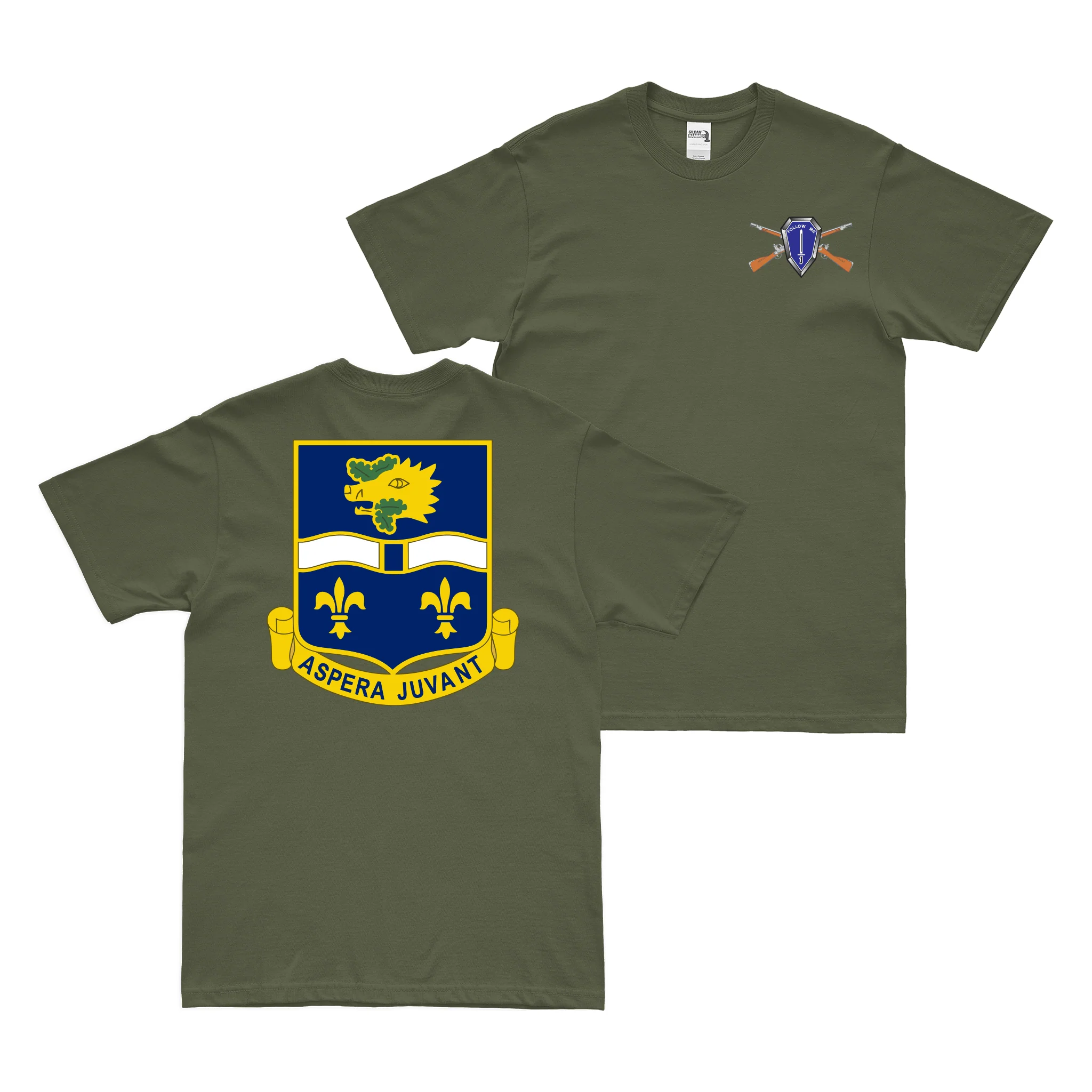 Double-Sided 326th Infantry Regiment T-Shirt - Image 2