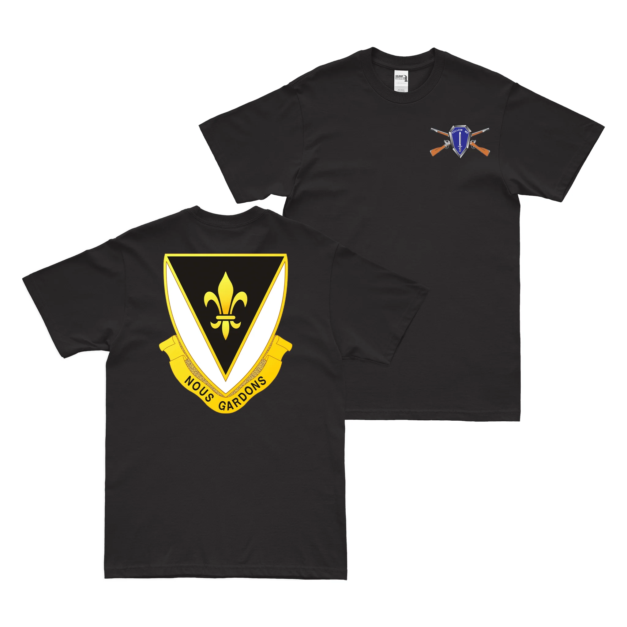 Double-Sided 329th Infantry Regiment T-Shirt