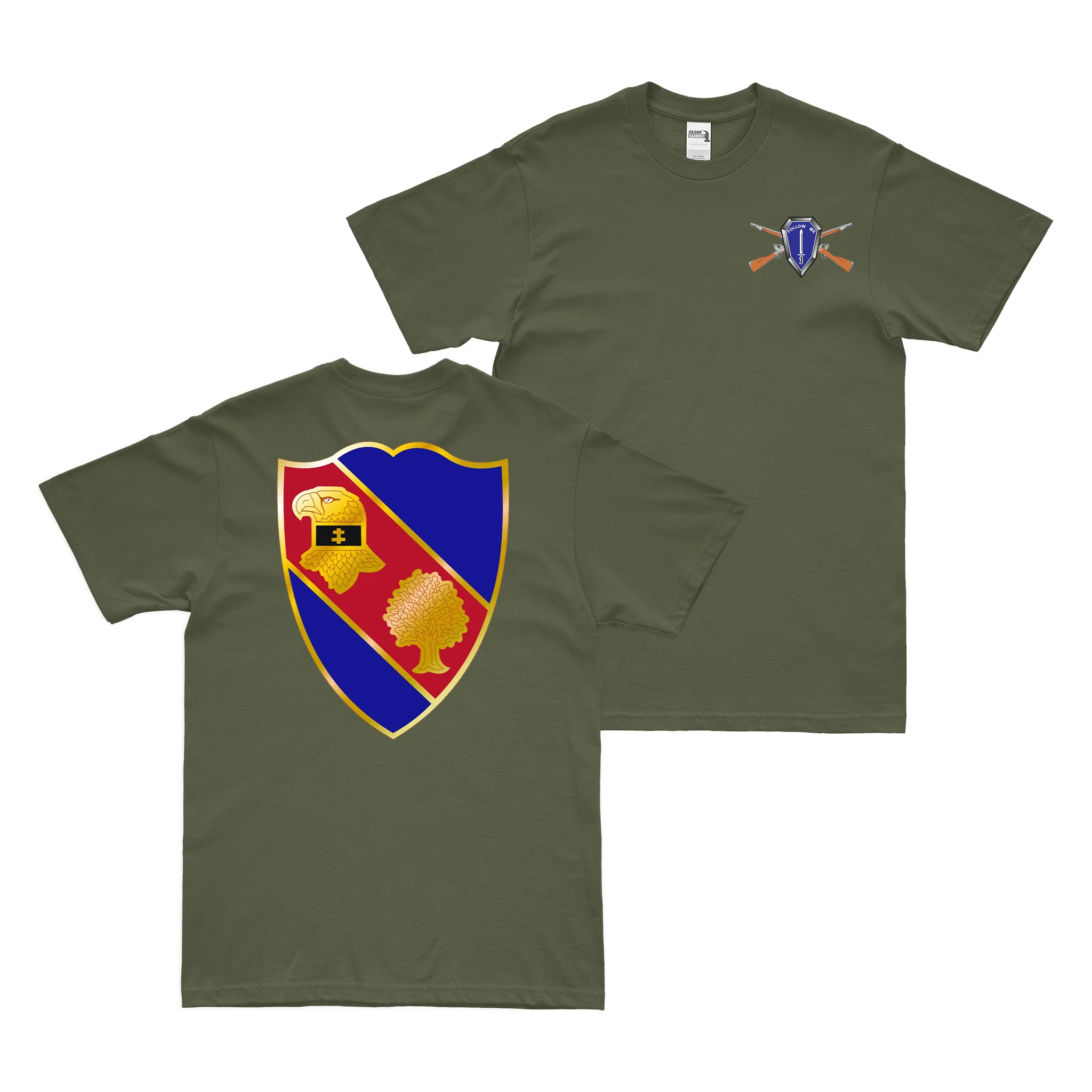 Double-Sided 354th Infantry Regiment T-Shirt - Image 2