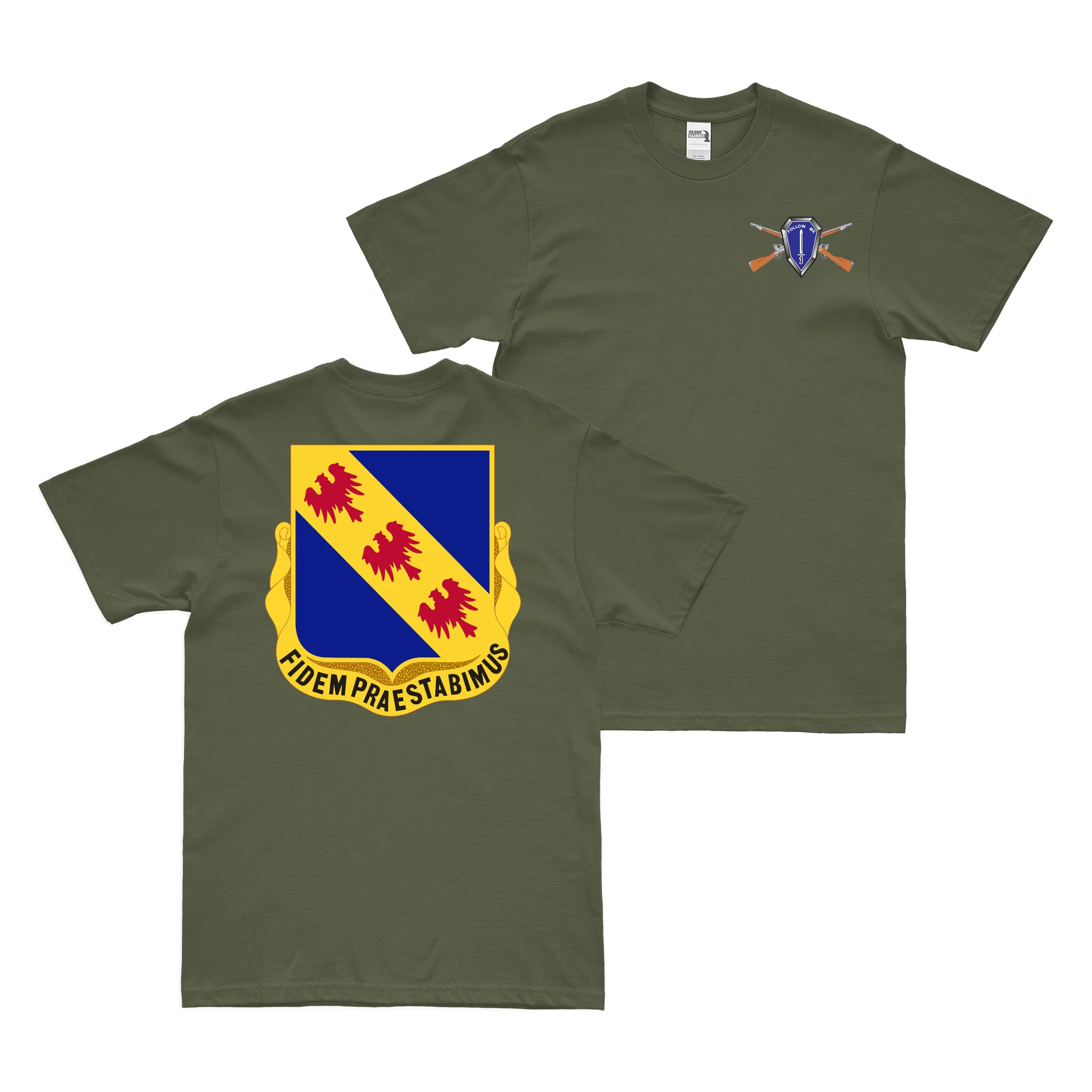 Double-Sided 355th Infantry Regiment T-Shirt - Image 2