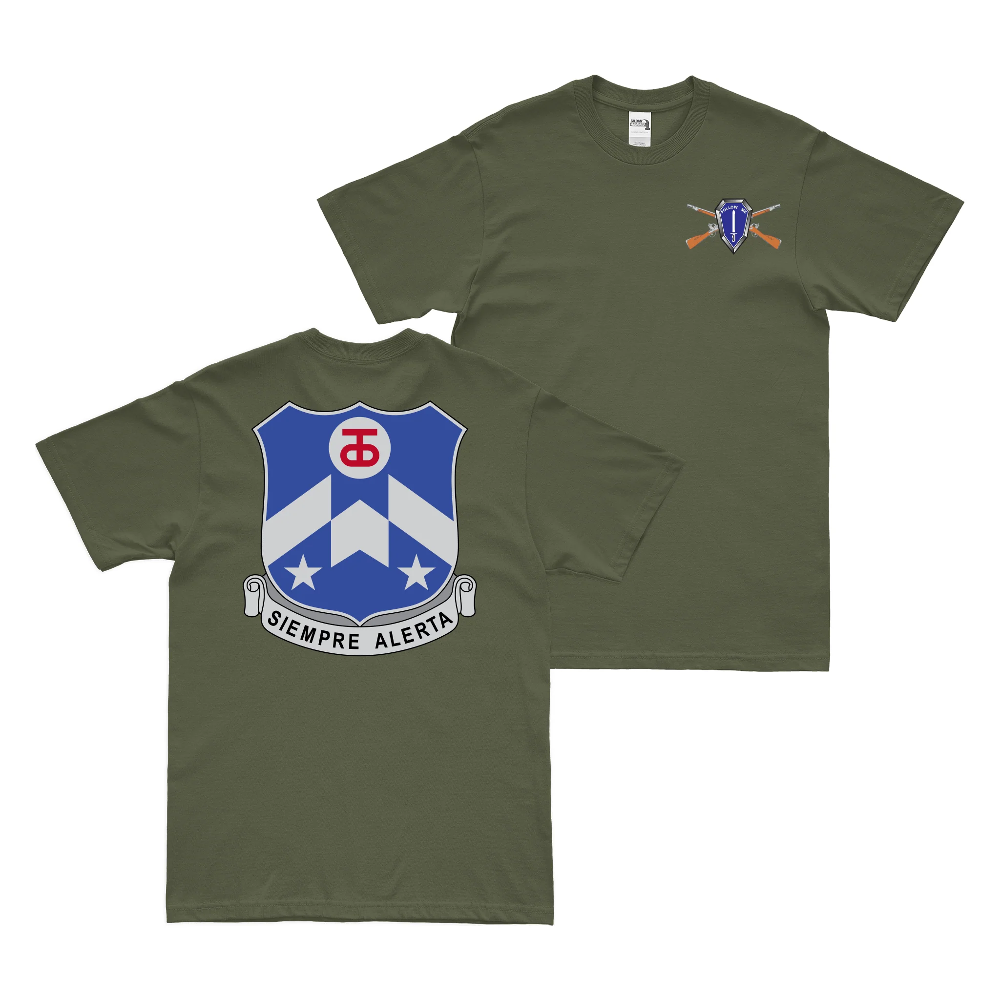 Double-Sided 357th Infantry Regiment T-Shirt - Image 2