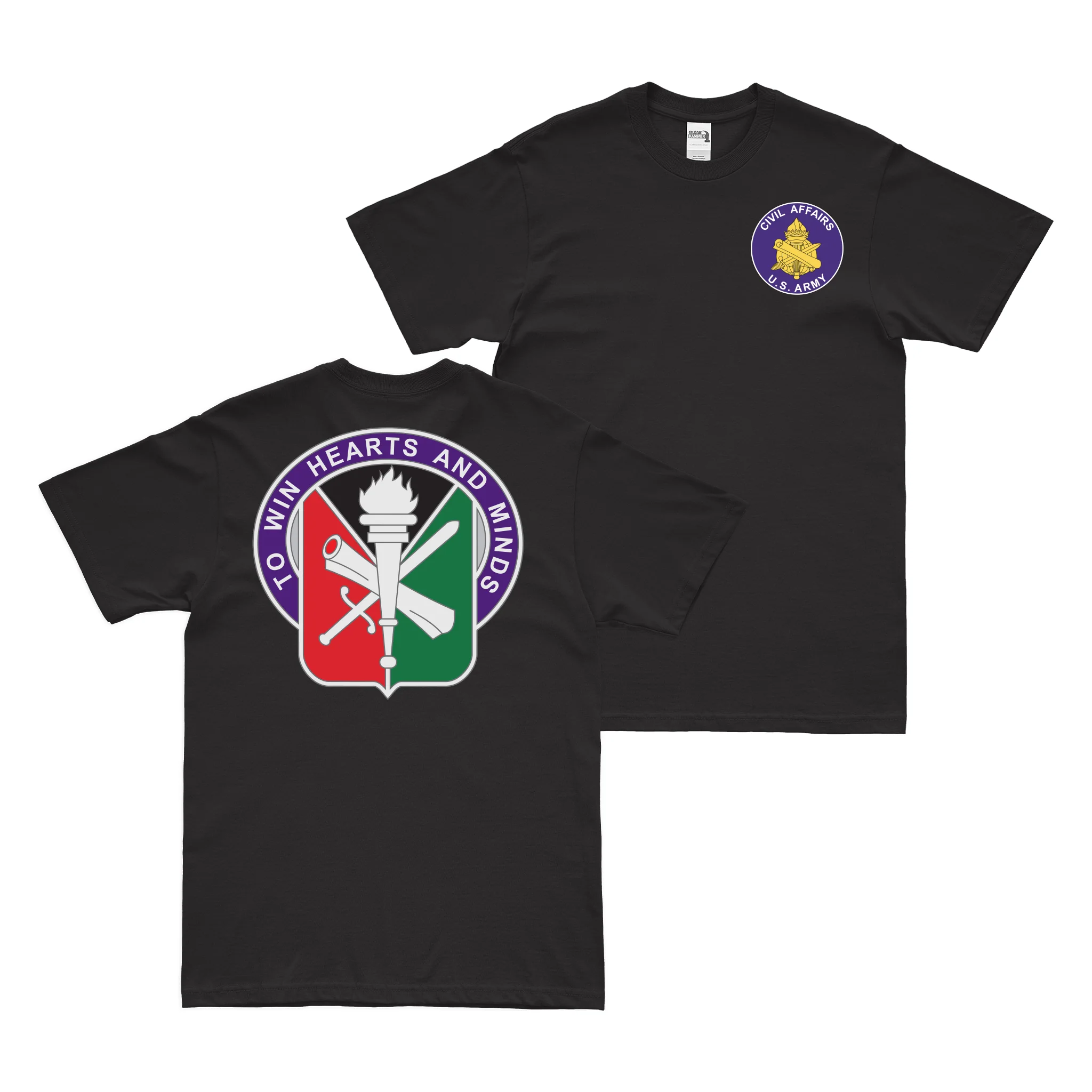 Double-Sided 403rd Civil Affairs Battalion T-Shirt