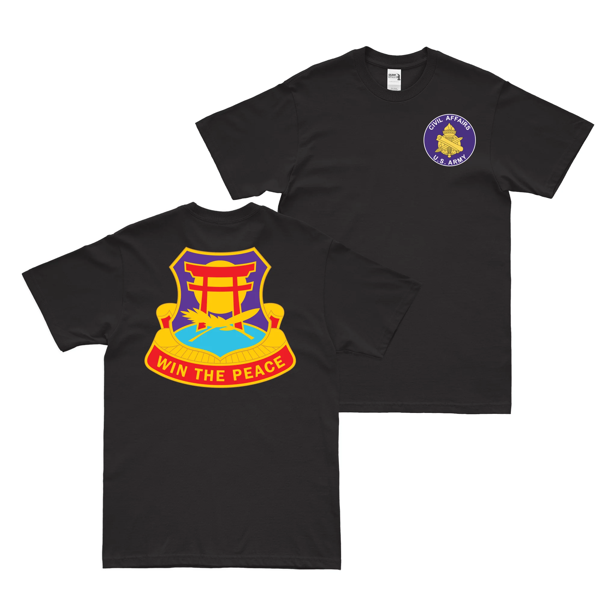 Double-Sided 425th Civil Affairs Battalion T-Shirt