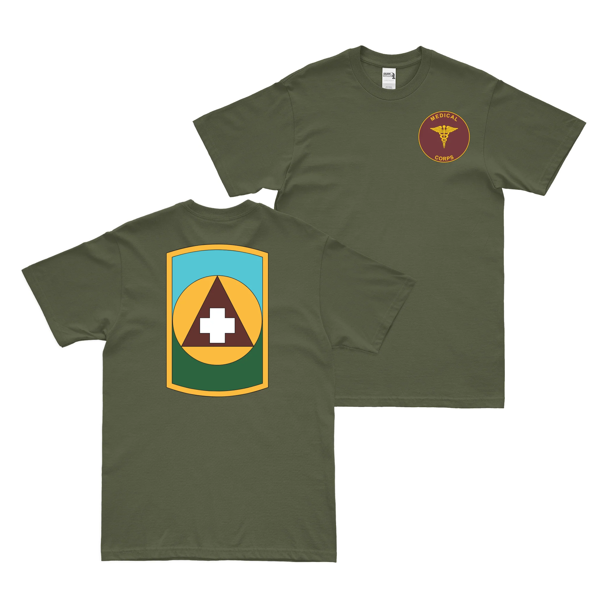 Double-Sided 426th Medical Brigade Logo T-Shirt - Image 2