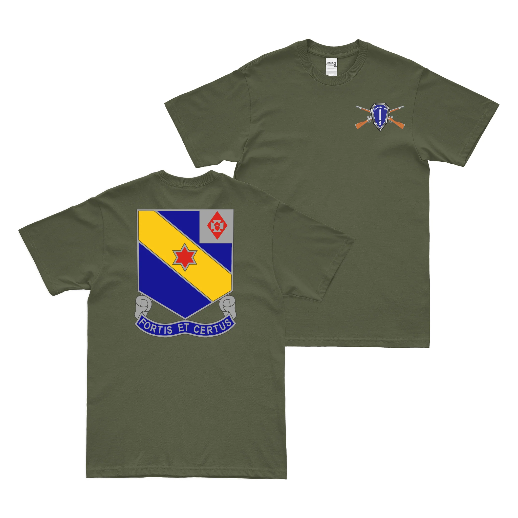 Double-Sided 52nd Infantry Regiment T-Shirt - Image 2