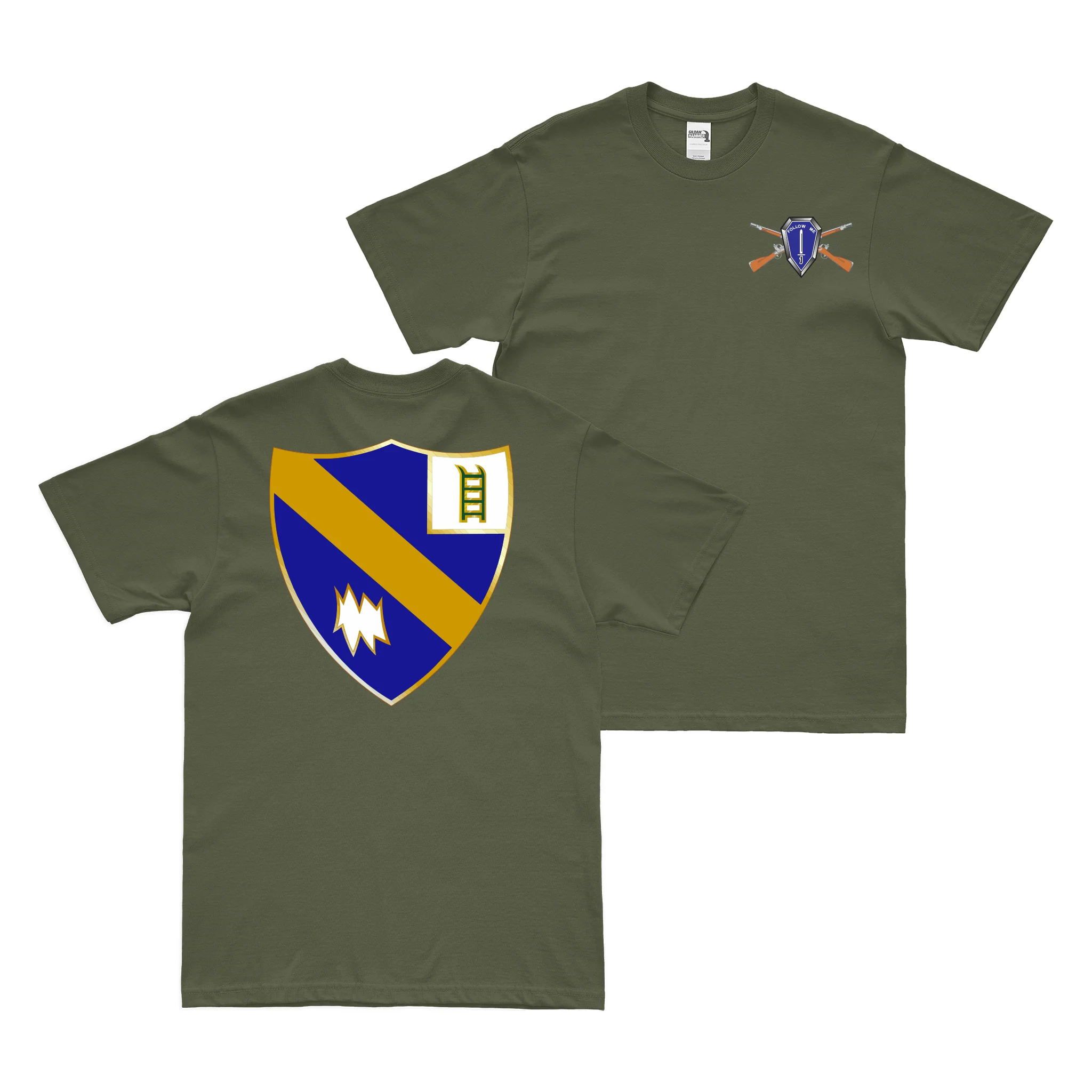 Double-Sided 54th Infantry Regiment T-Shirt - Image 2