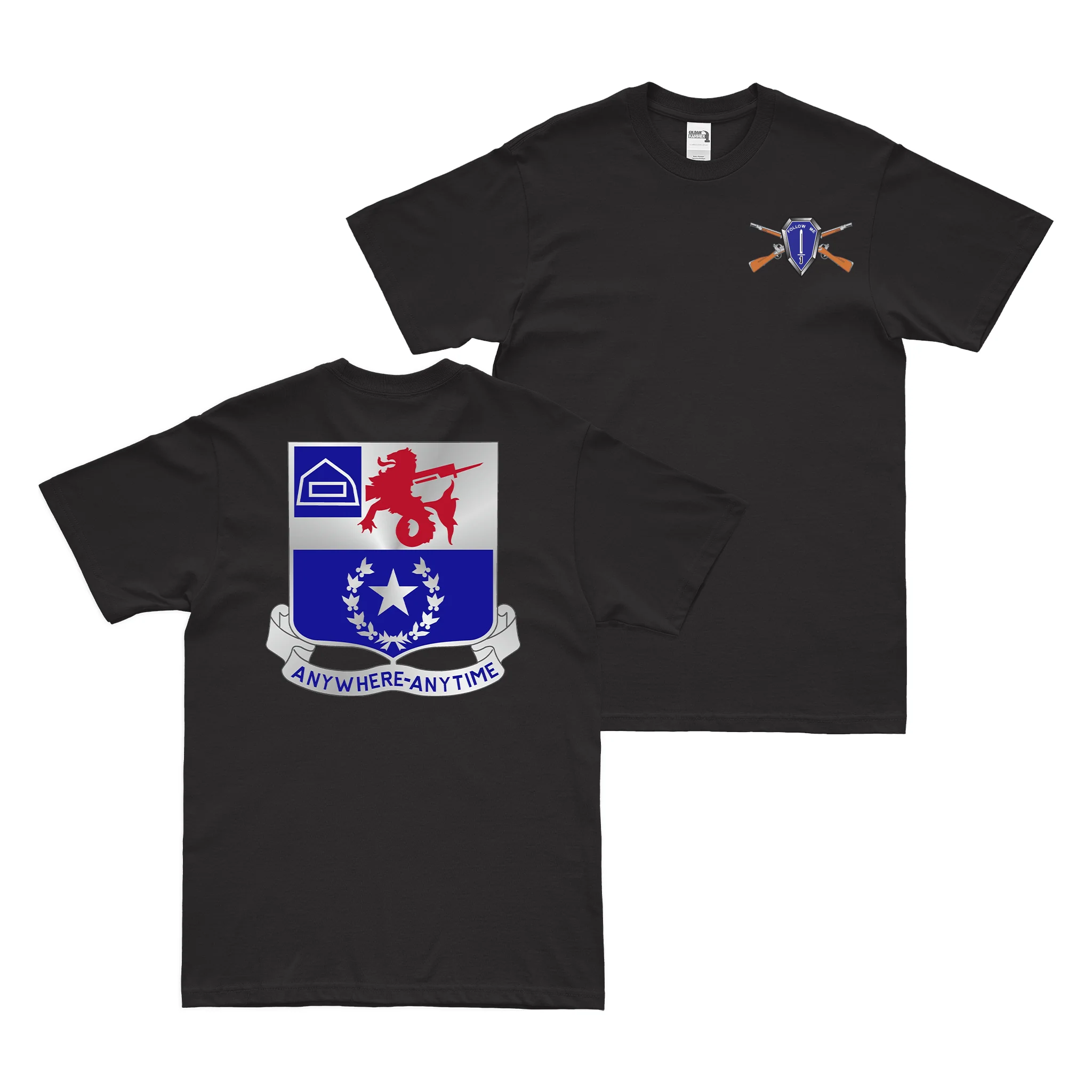Double-Sided 57th Infantry Regiment T-Shirt
