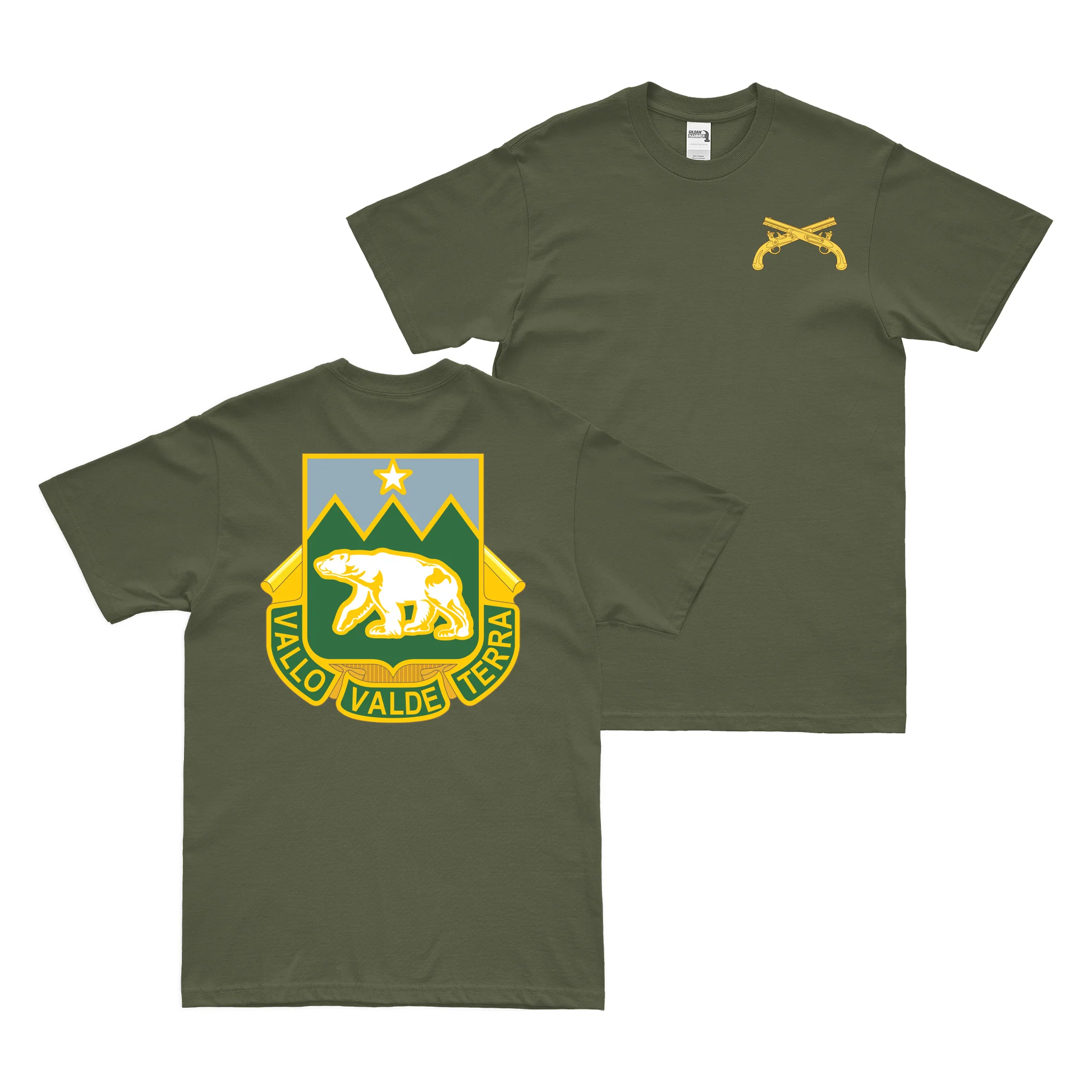 Double-Sided 761st Military Police Battalion T-Shirt - Image 2