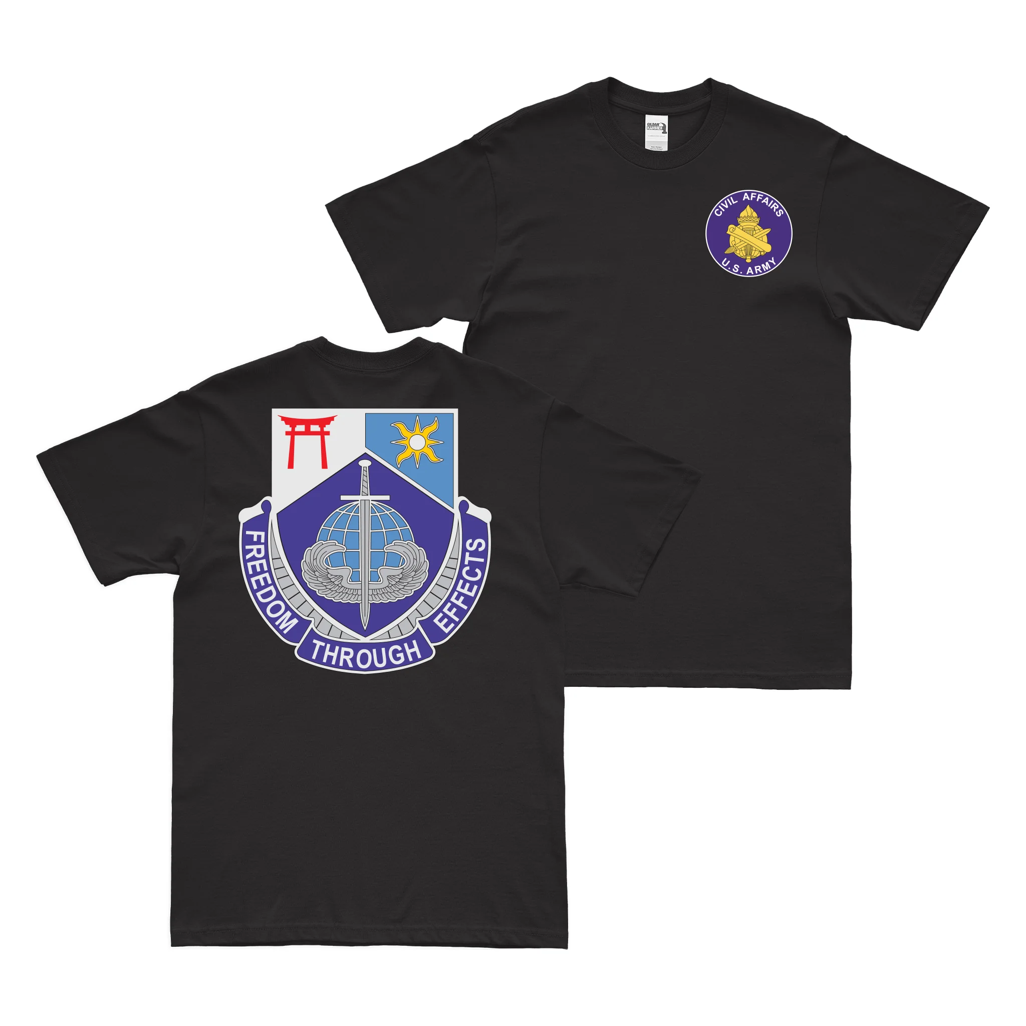 Double-Sided 97th Civil Affairs Battalion T-Shirt