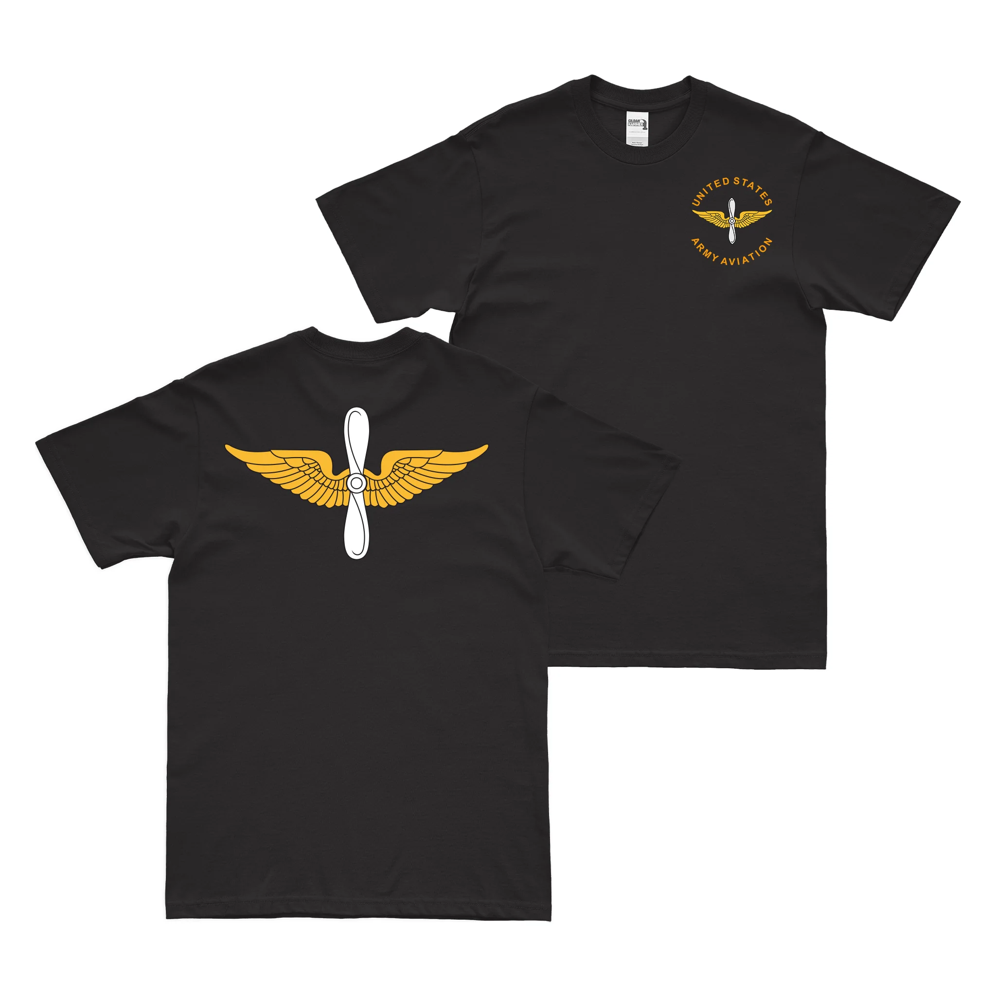 Double-Sided U.S. Army Aviation Branch Emblem T-Shirt