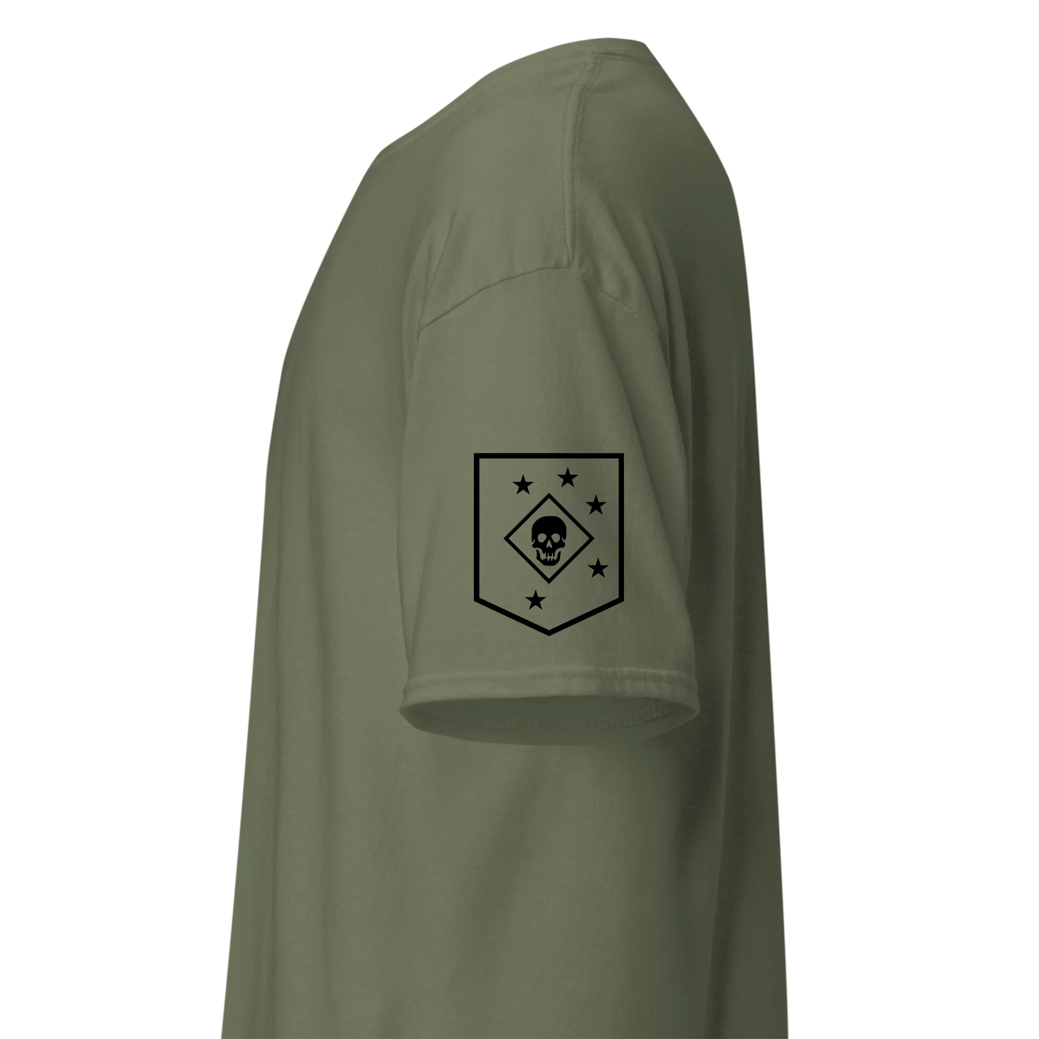 Double-Sided Marine Raiders Logo Emblem T-Shirt - Image 5