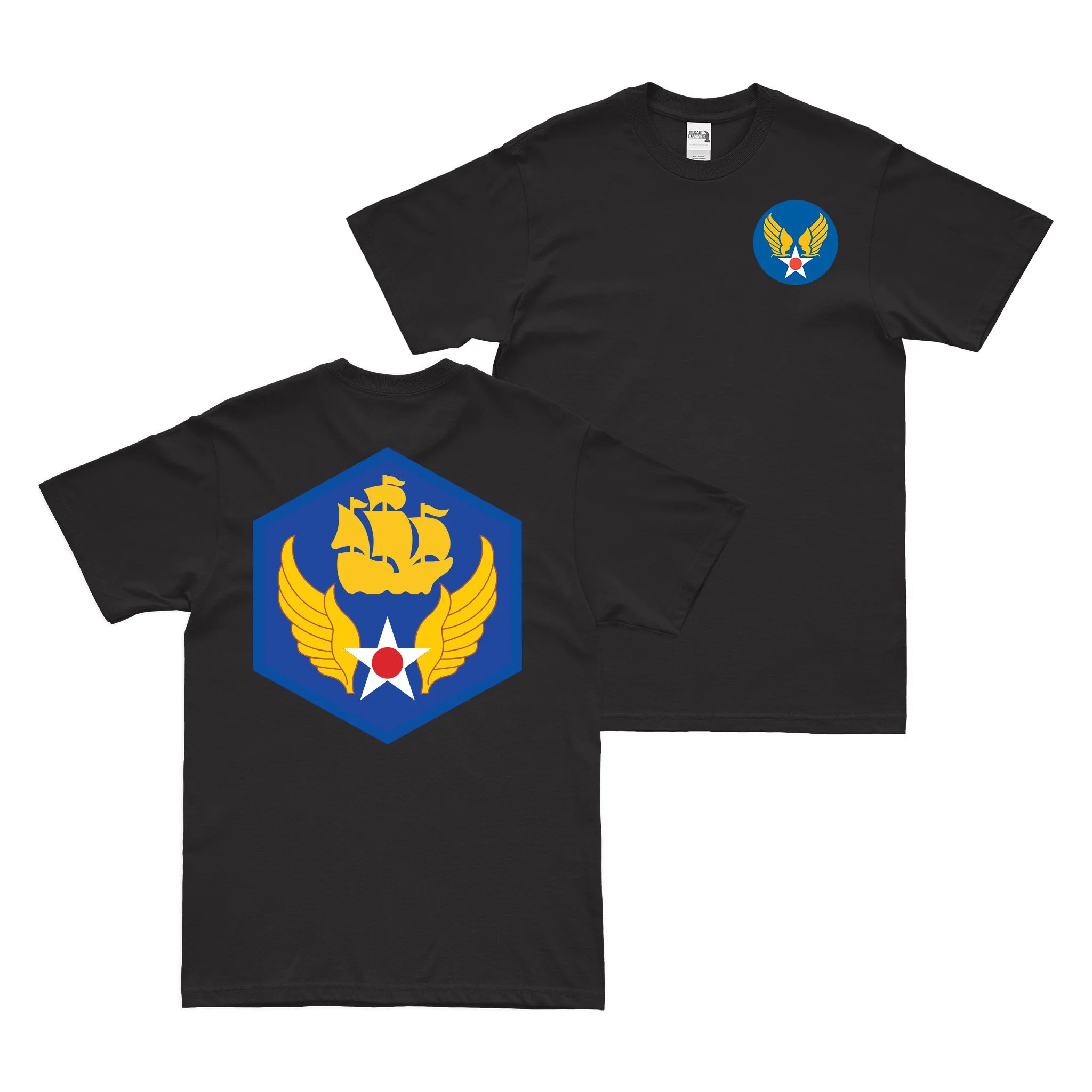 Double-Sided Sixth Air Force USAAF WW2 T-Shirt
