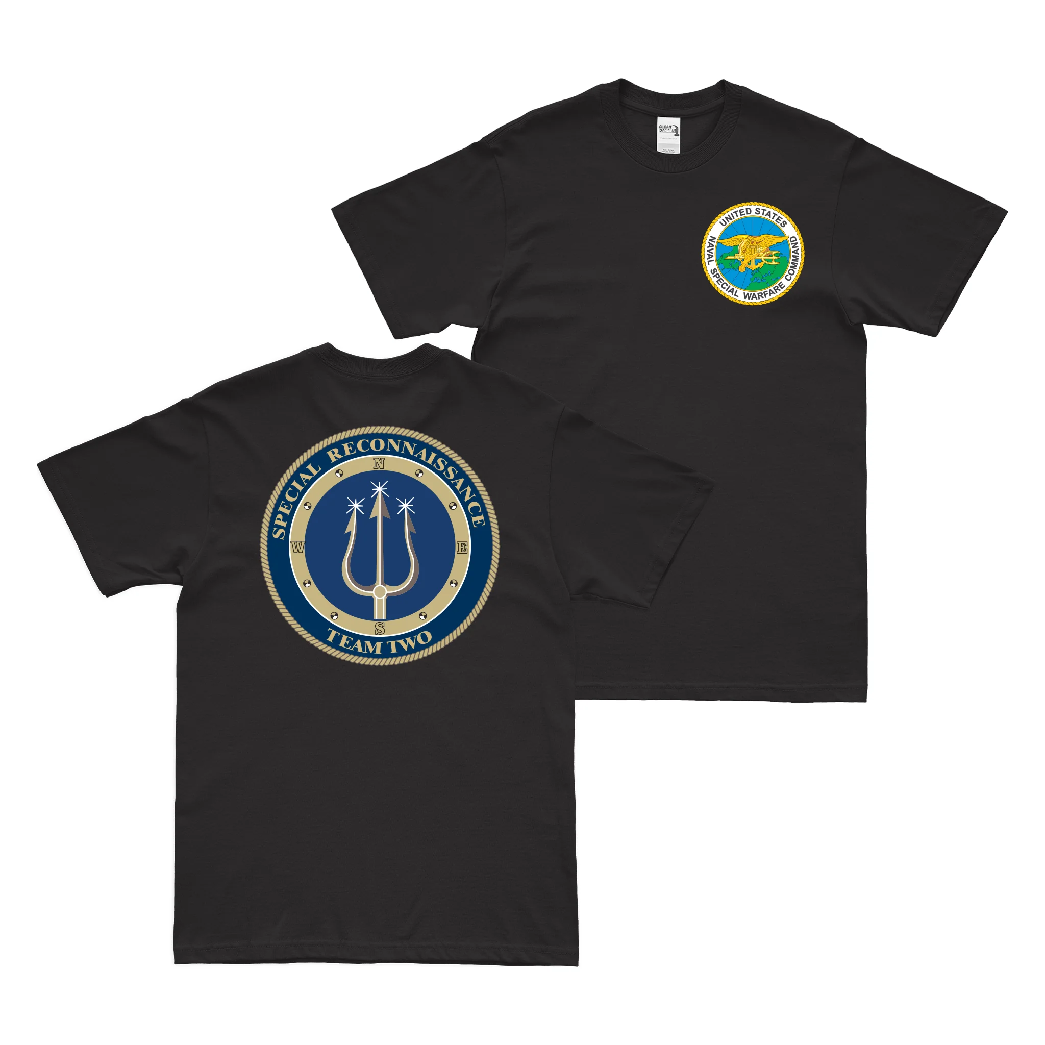 Double-Sided Special Reconnaissance Team 2 (SRT-2) NSW T-Shirt