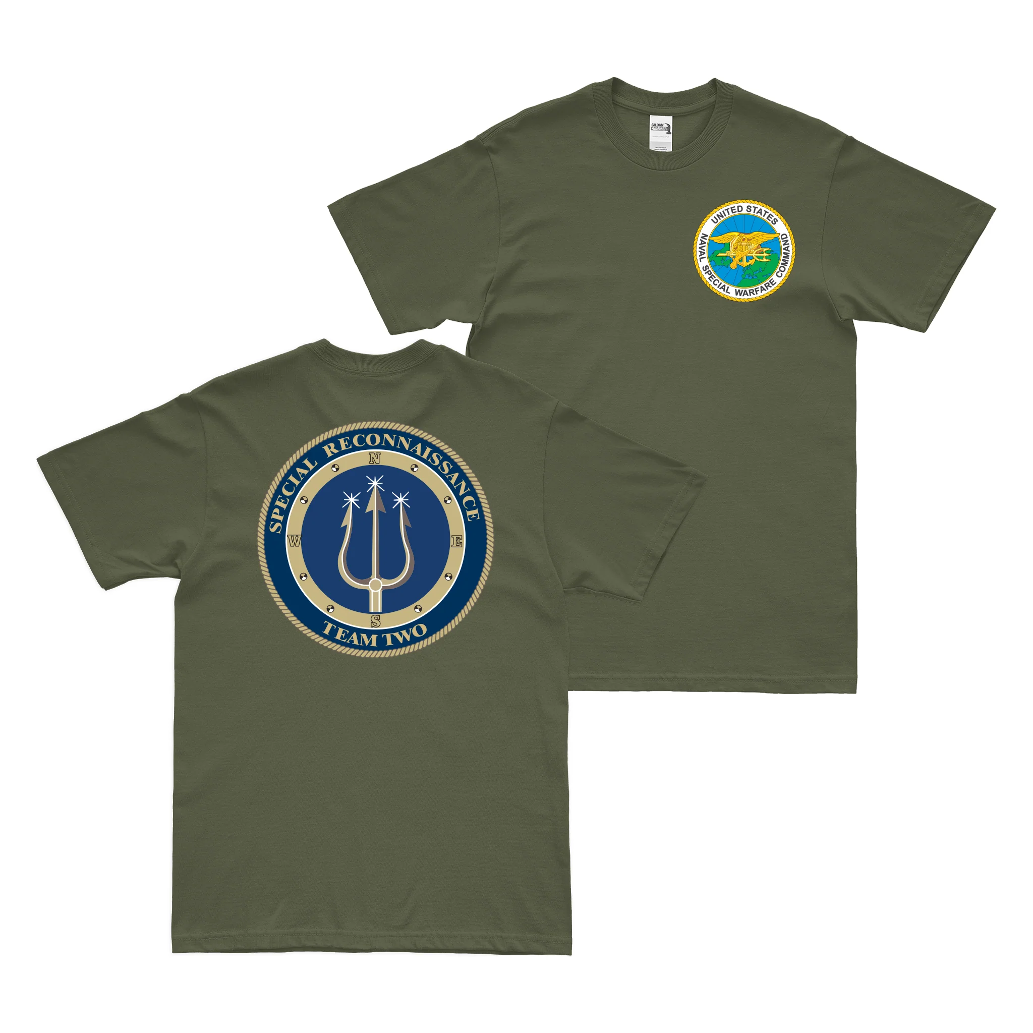 Double-Sided Special Reconnaissance Team 2 (SRT-2) NSW T-Shirt - Image 2