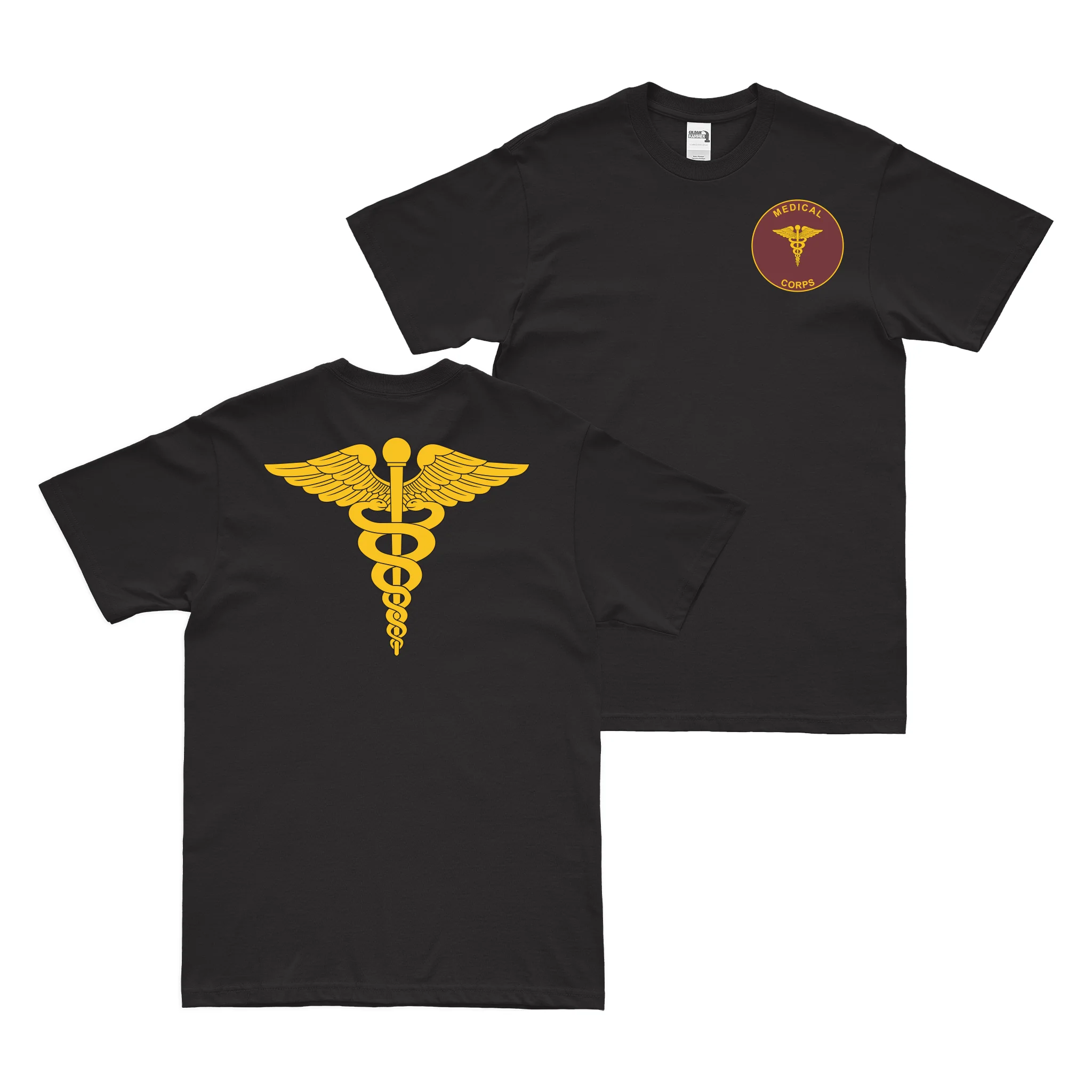 Double-Sided U.S. Army Medical Corps Emblem T-Shirt