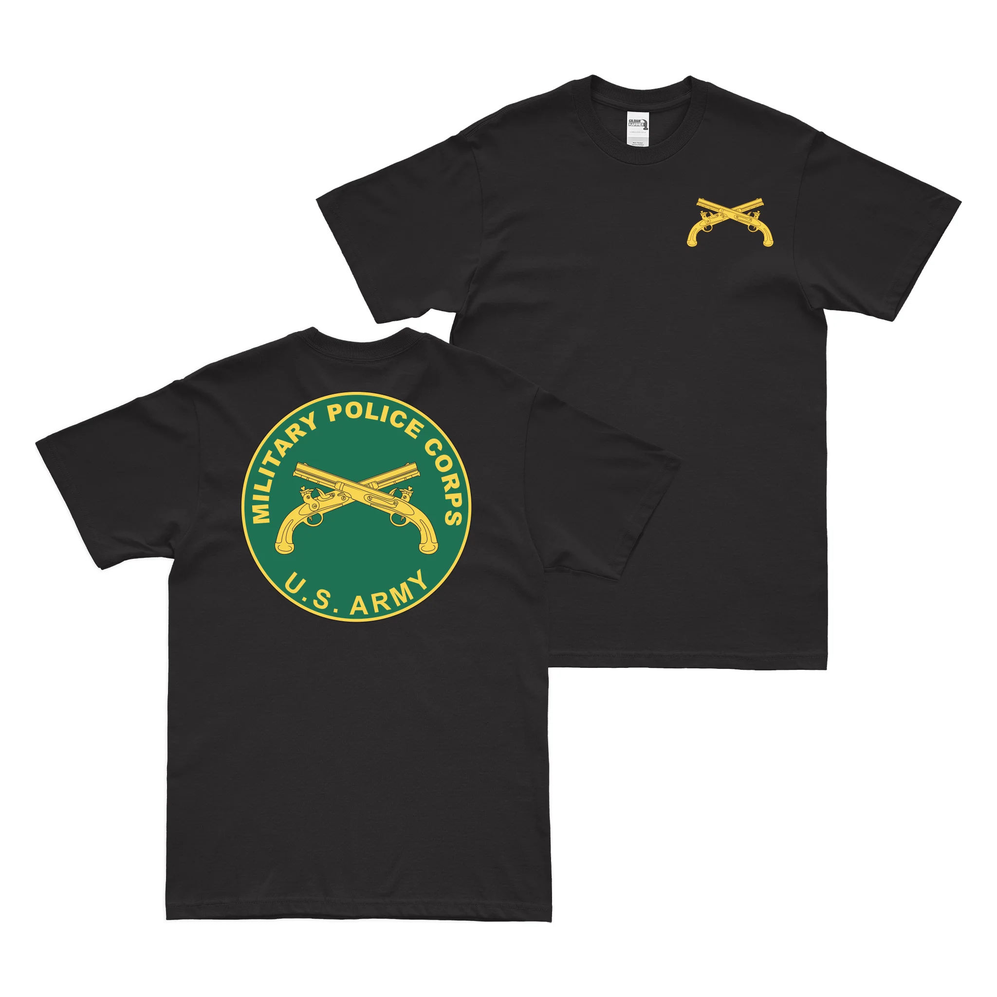 Double-Sided U.S. Army Military Police Corps Plaque T-Shirt