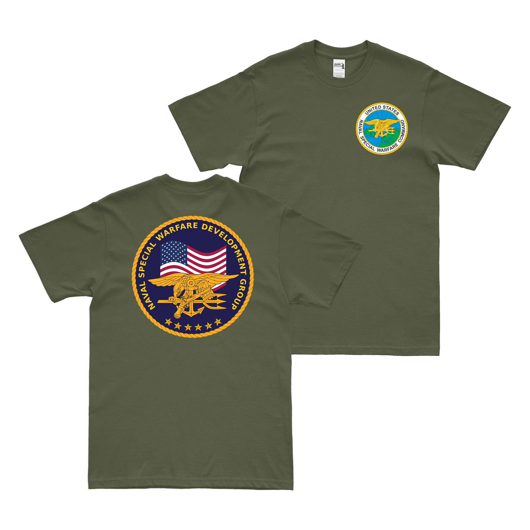 Double-Sided U.S. Navy SEAL Team 6 DEVGRU NSW T-Shirt - Image 2