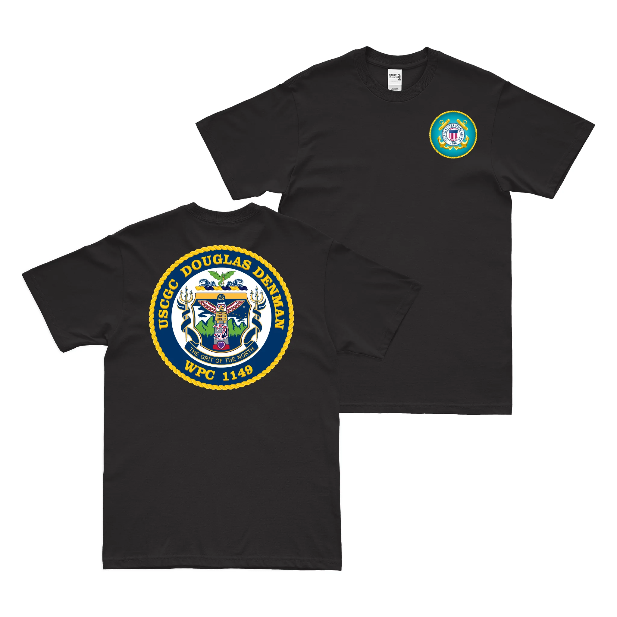 Double-Sided USCGC Douglas Denman (WPC-1149) T-Shirt