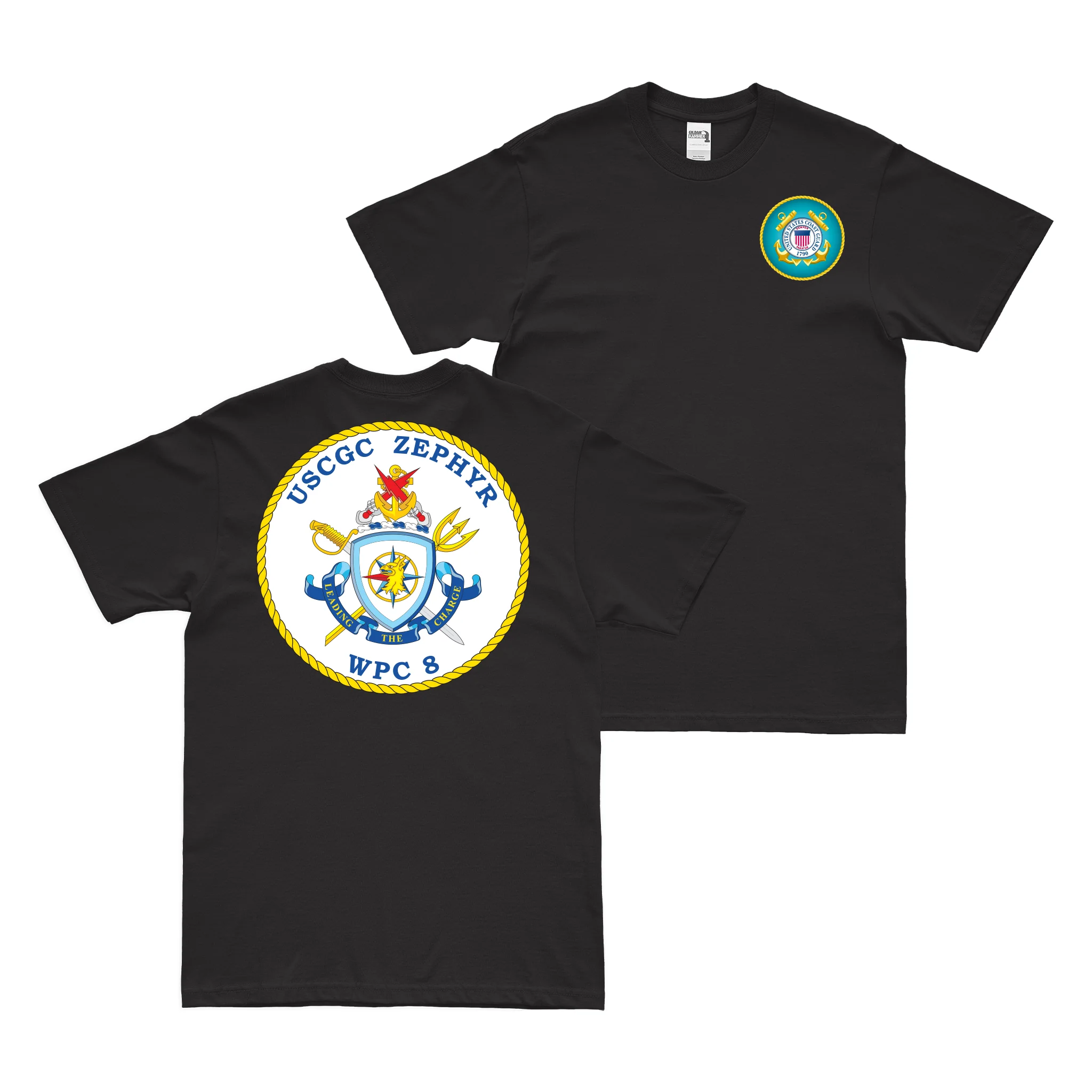 Double-Sided USCGC Zephyr (WPC-8) T-Shirt