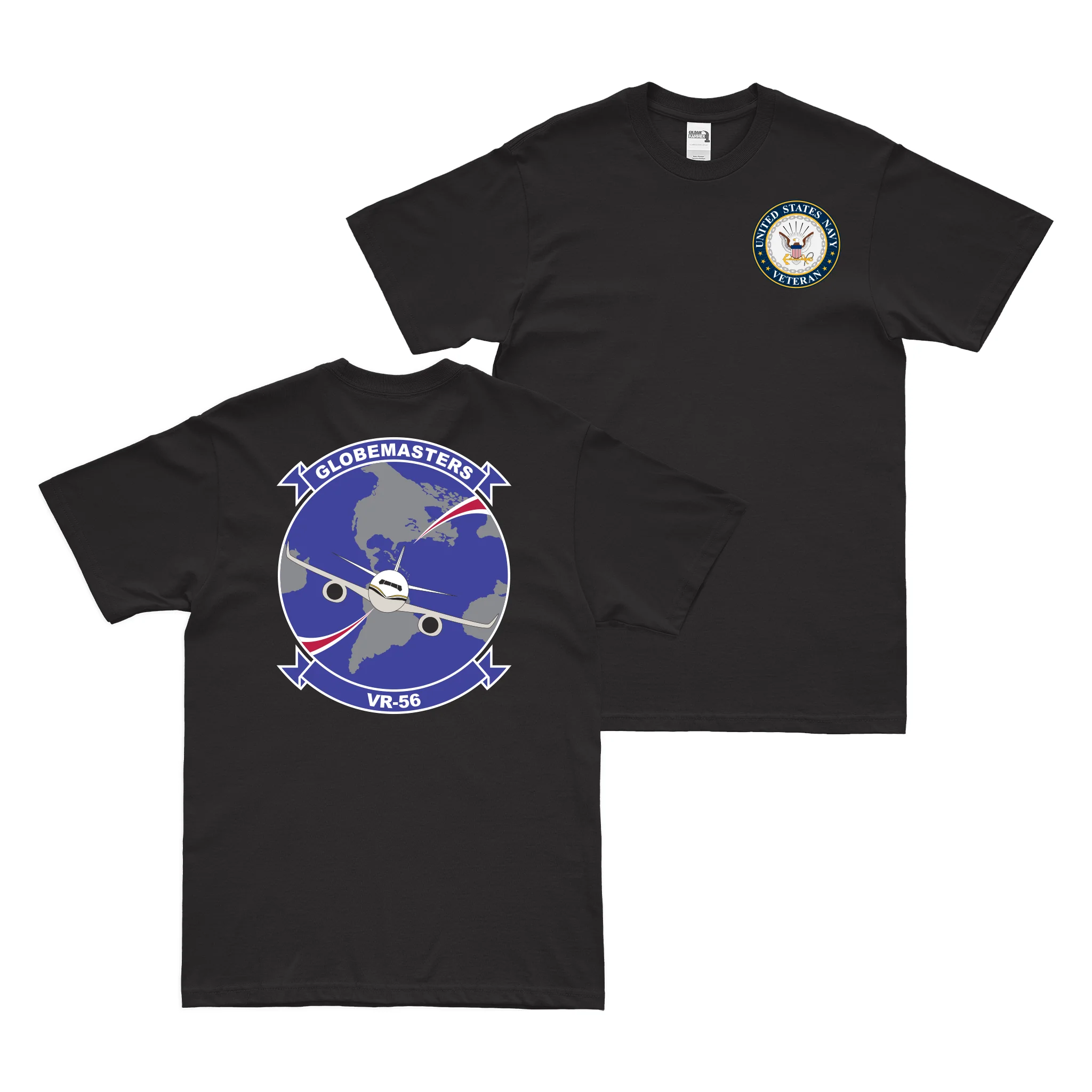 Double-Sided VR-56 U.S. Navy Veteran T-Shirt