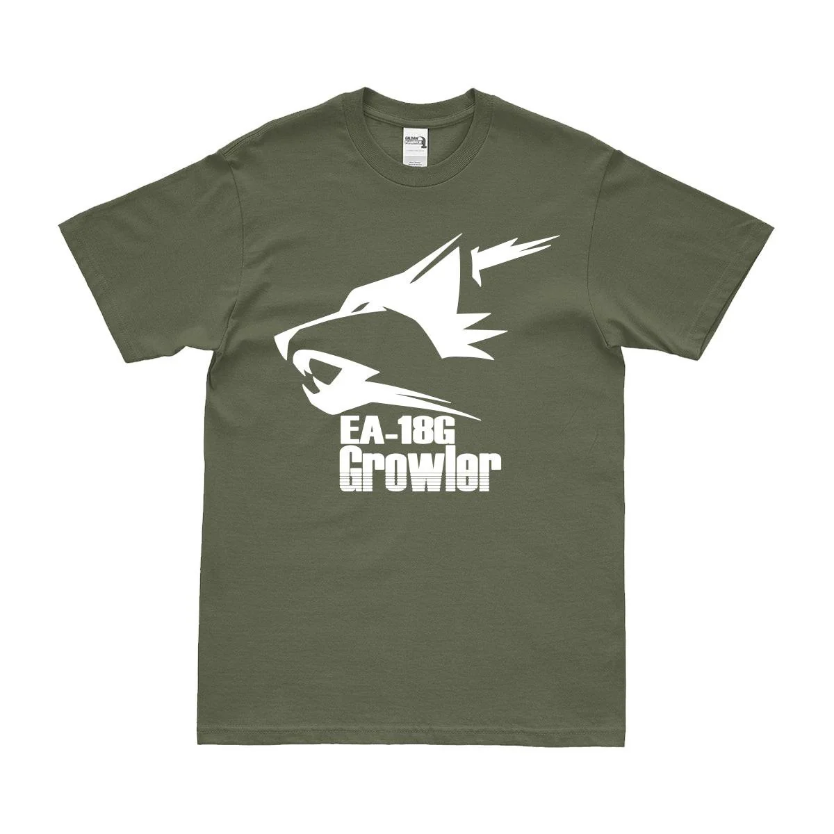 EA-18G 'Growler' Military Aircraft Logo Emblem T-Shirt - Image 2