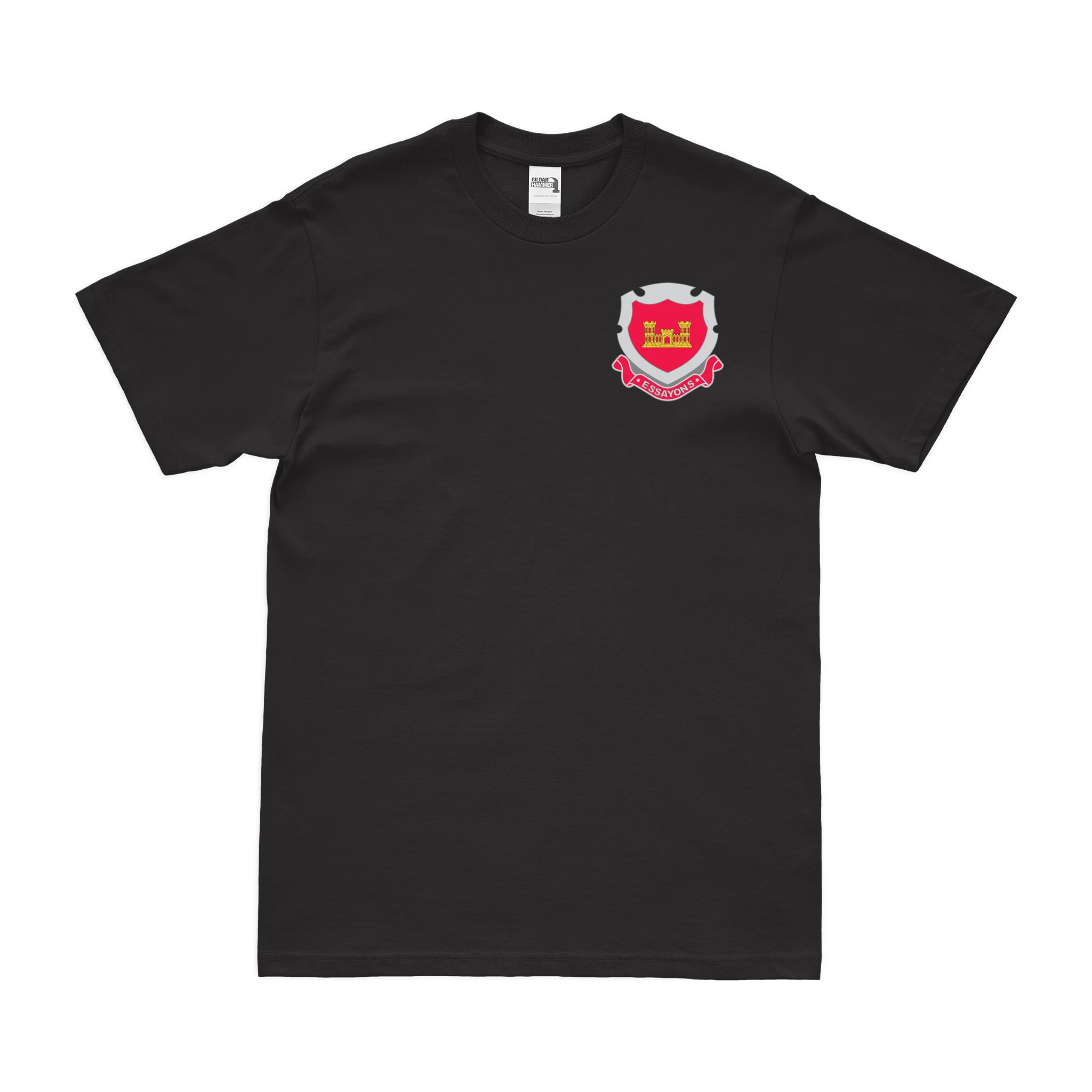 Engineer Corps Left Chest Insignia T-Shirt