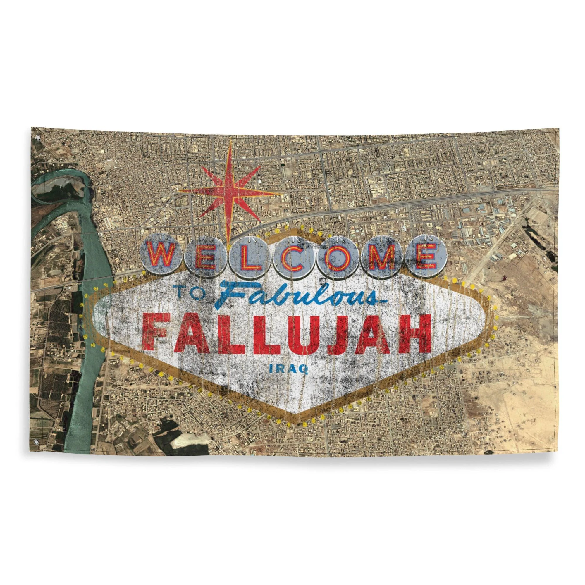 Welcome to Fabulous Fallujah Operation Phantom Fury Flag - Image 4