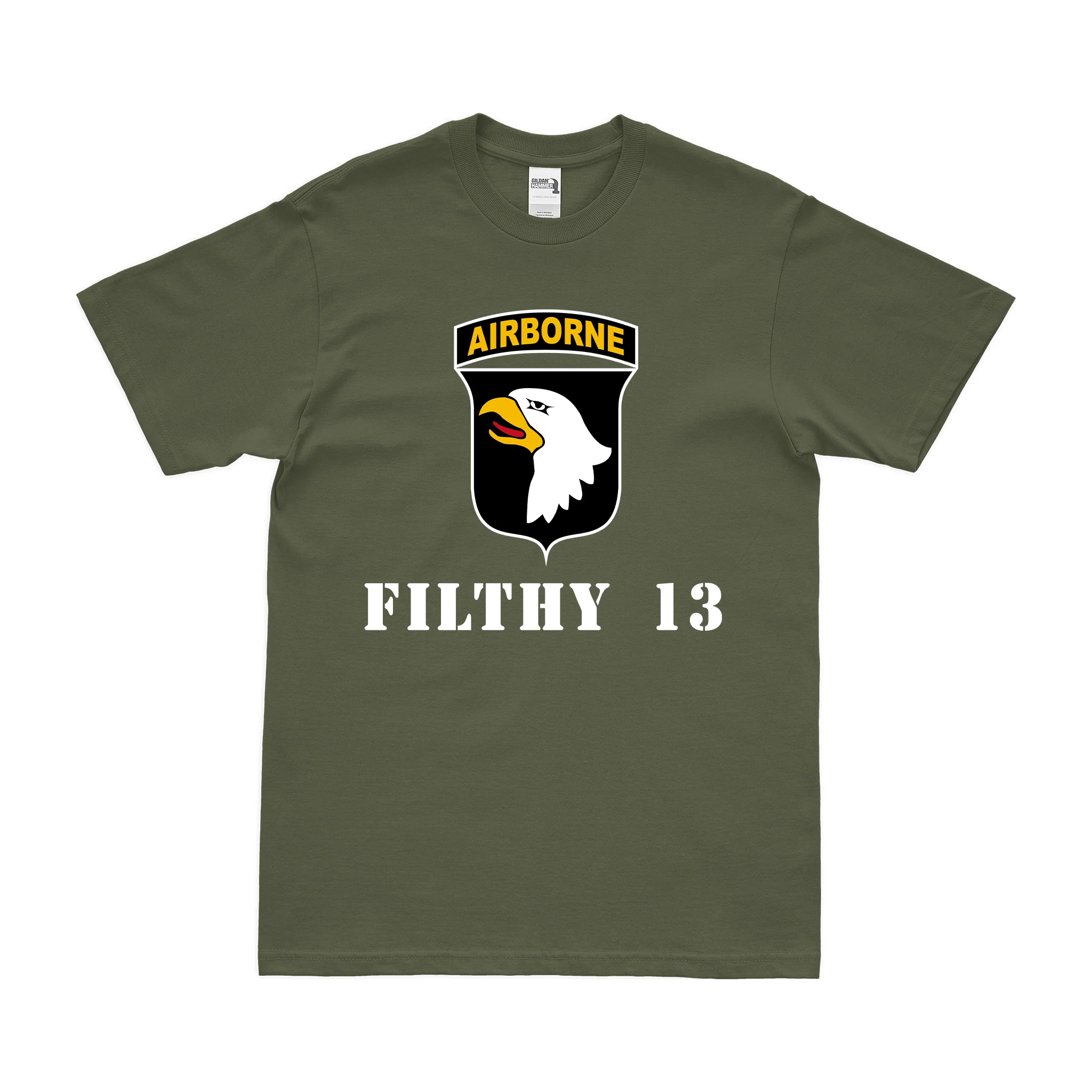 Filthy Thirteen 101st Airborne WW2 Legacy T-Shirt - Image 2