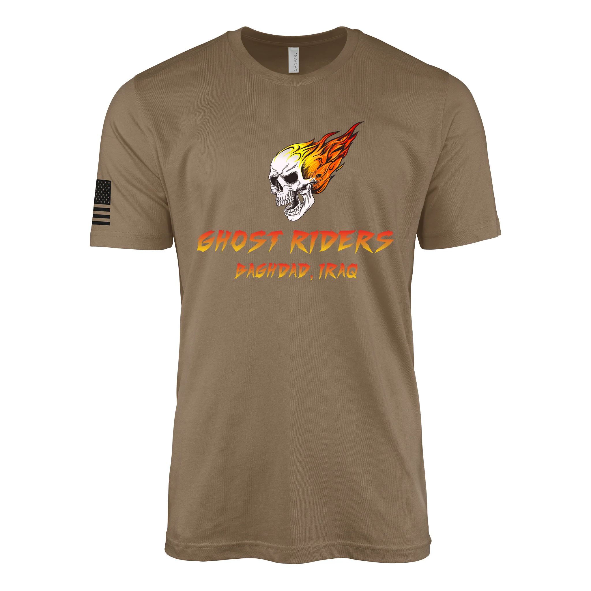 Ghost Riders Baghdad Iraq War T-Shirt - Image 2