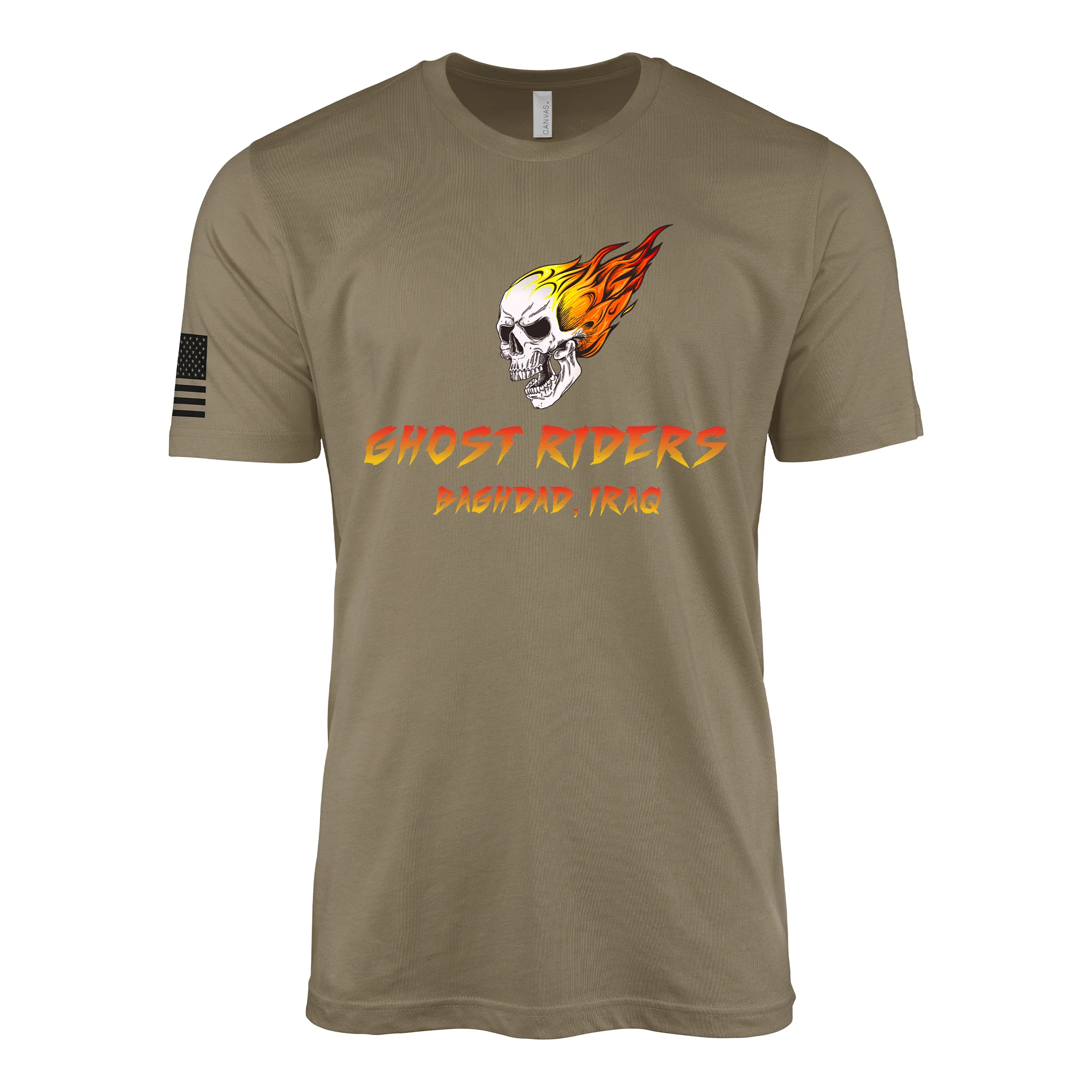 Ghost Riders Baghdad Iraq War T-Shirt - Image 4