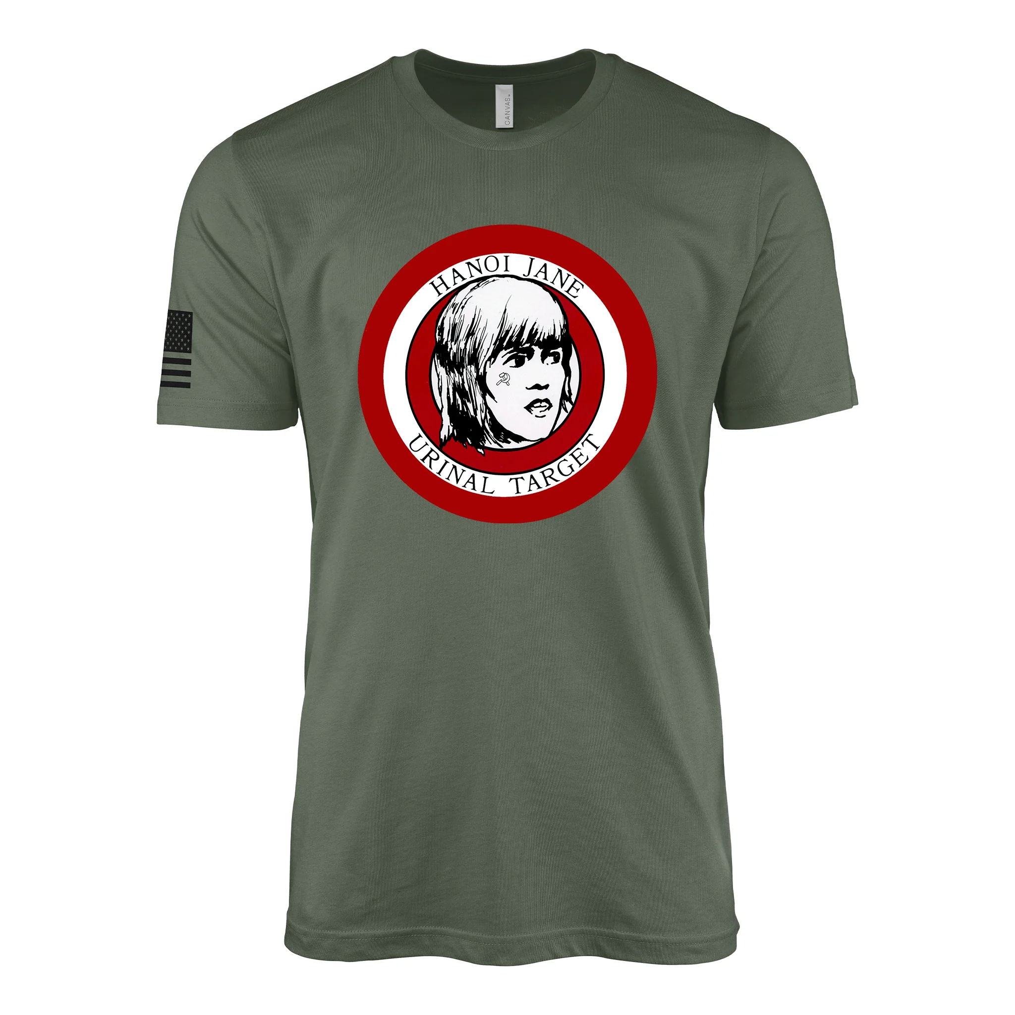 Hanoi Jane Urinal Target T-Shirt - Image 3
