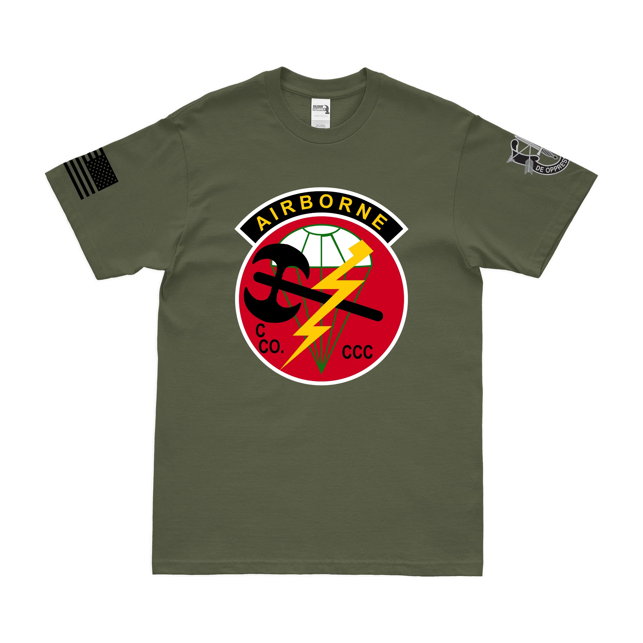 U.S. Army Hatchet Force Special Forces Vietnam T-Shirt - Image 2