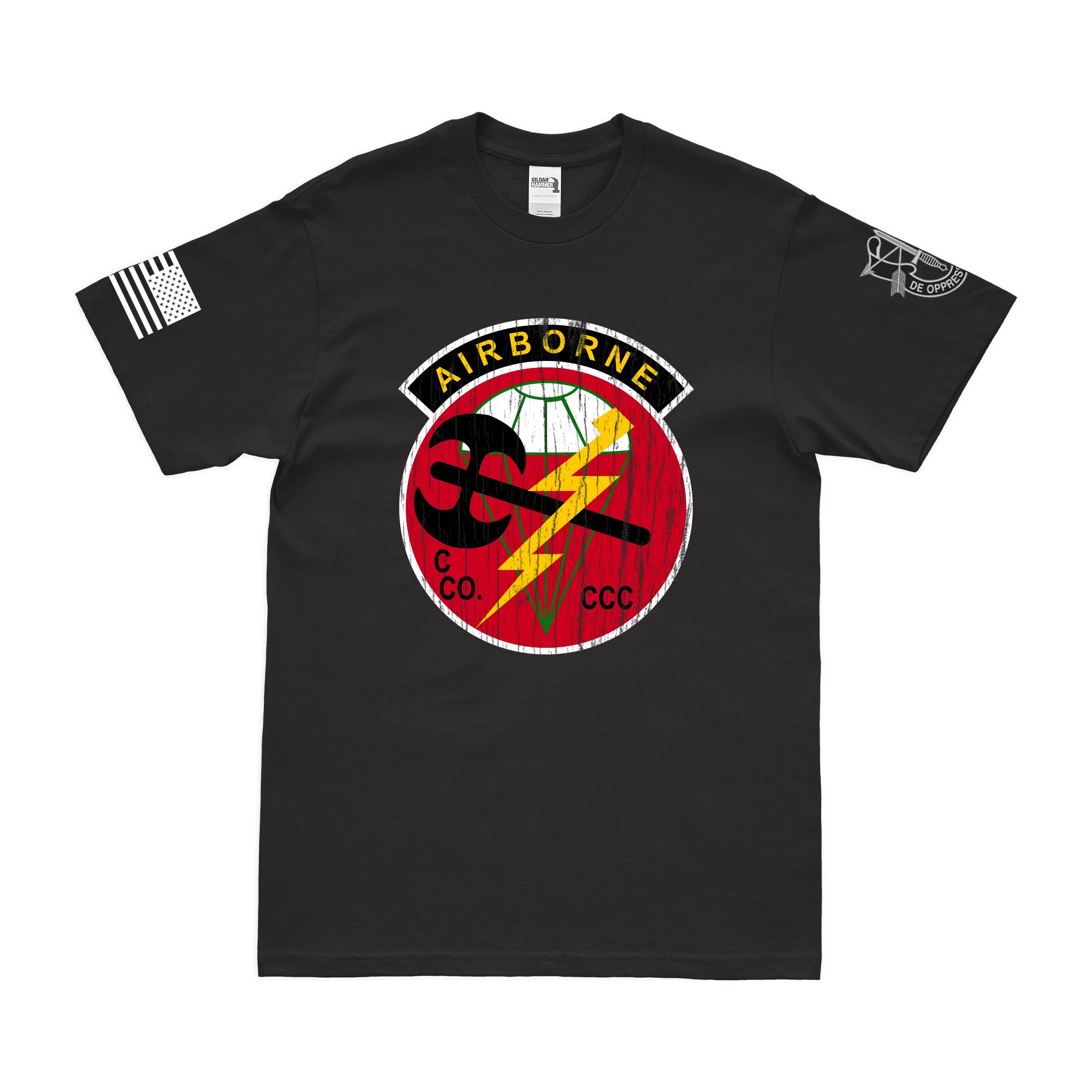 U.S. Army Hatchet Force Special Forces Vietnam T-Shirt - Image 3