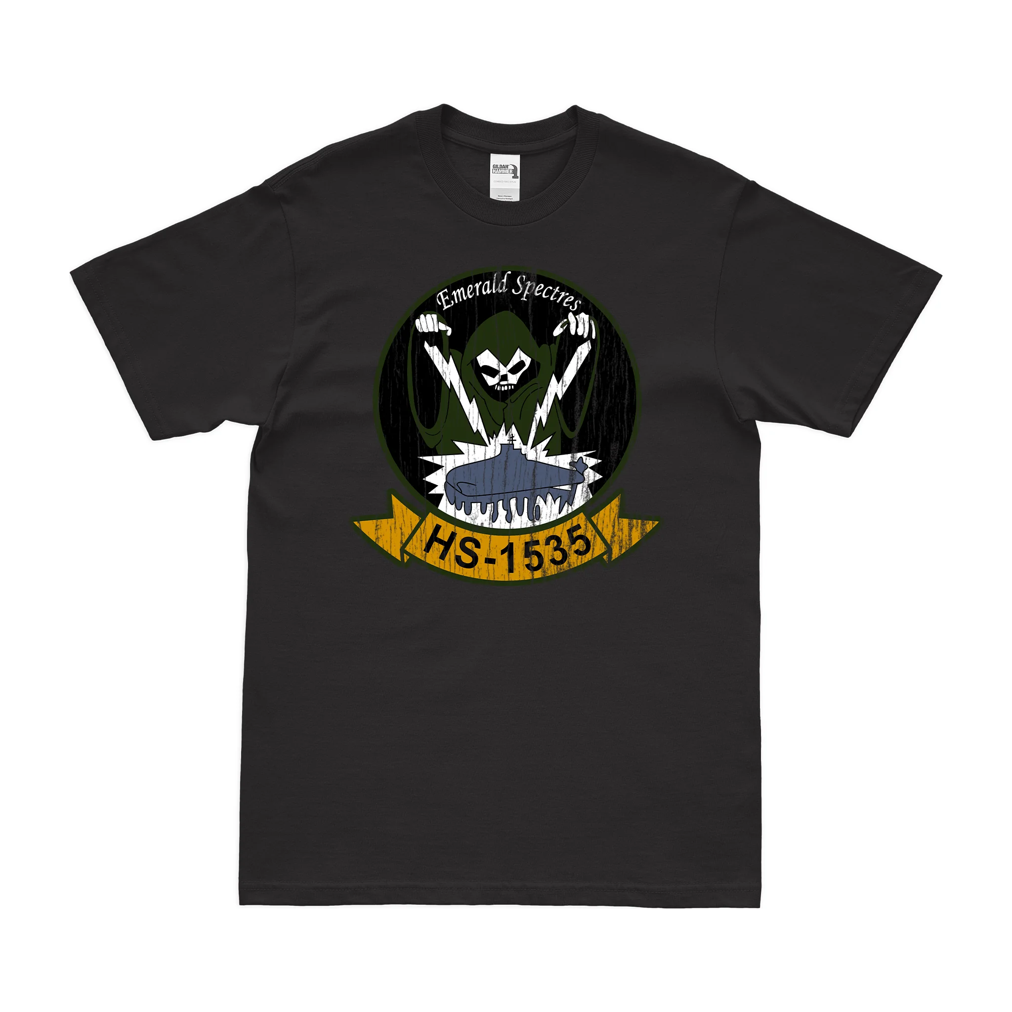 Helicopter Anti-Submarine Squadron 1535 (HS-1535) T-Shirt - Image 3