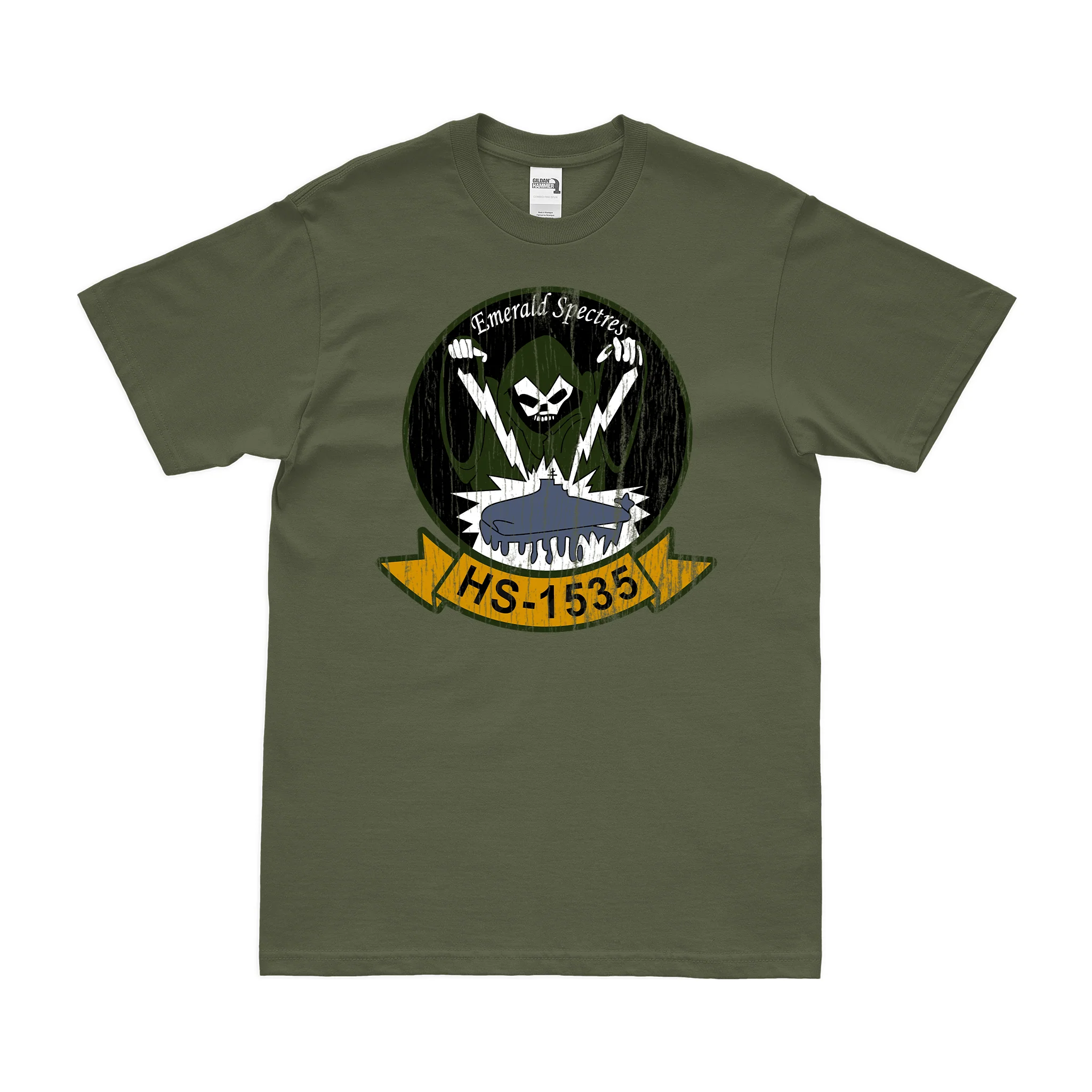 Helicopter Anti-Submarine Squadron 1535 (HS-1535) T-Shirt - Image 4