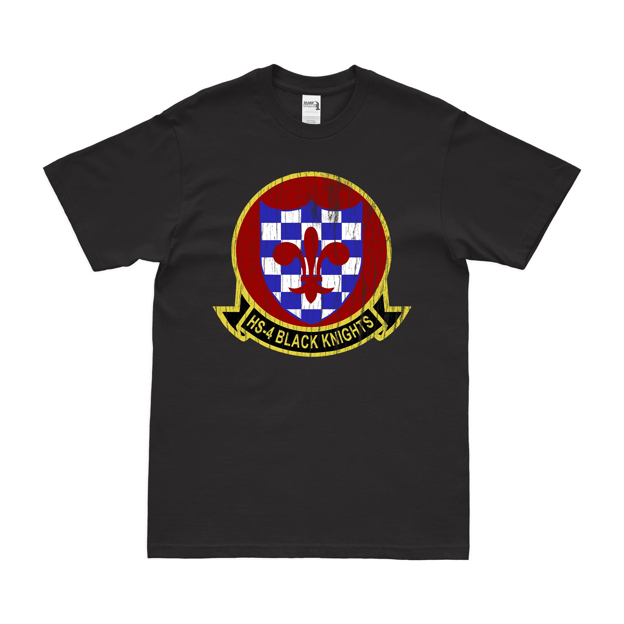 Helicopter Anti-Submarine Squadron 4 (HS-4) T-Shirt - Image 3