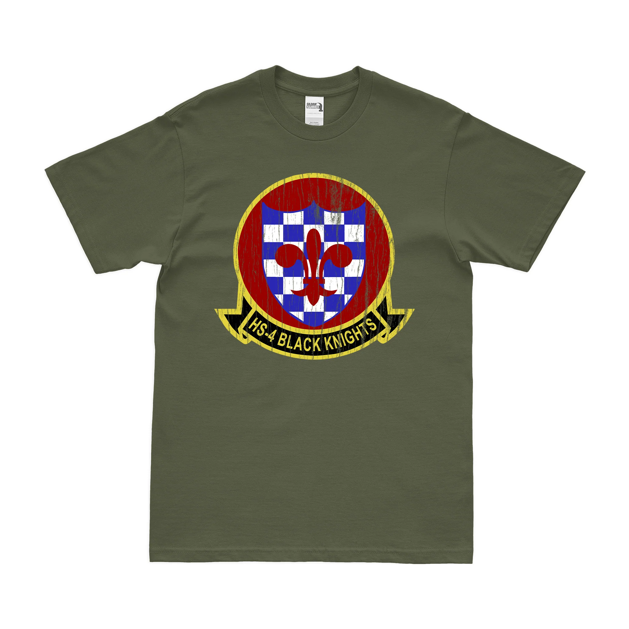 Helicopter Anti-Submarine Squadron 4 (HS-4) T-Shirt - Image 4