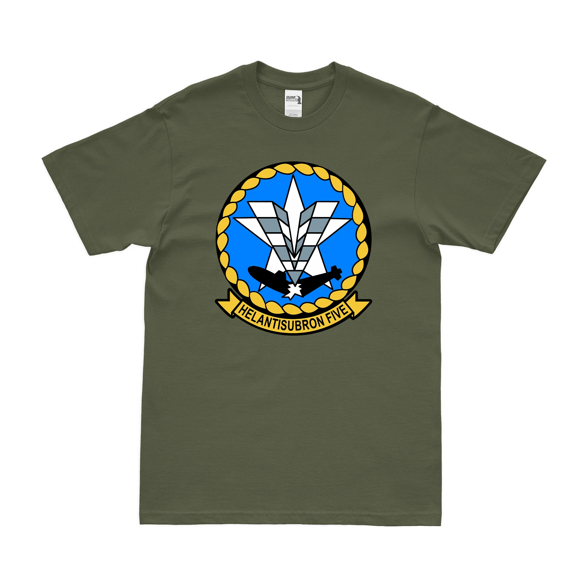 Helicopter Anti-Submarine Squadron 5 (HS-5) T-Shirt - Image 2