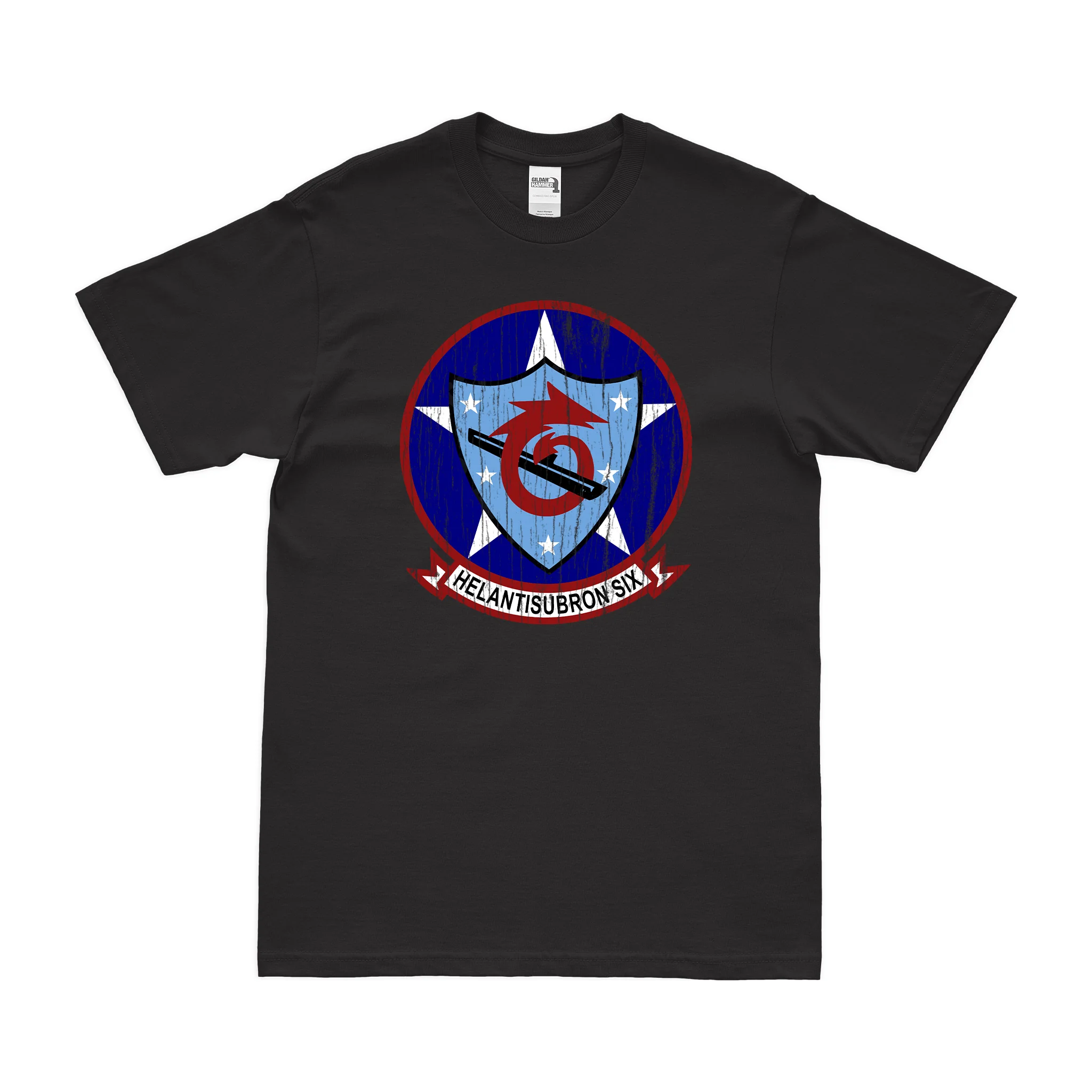 Helicopter Anti-Submarine Squadron 6 (HS-6) T-Shirt - Image 3