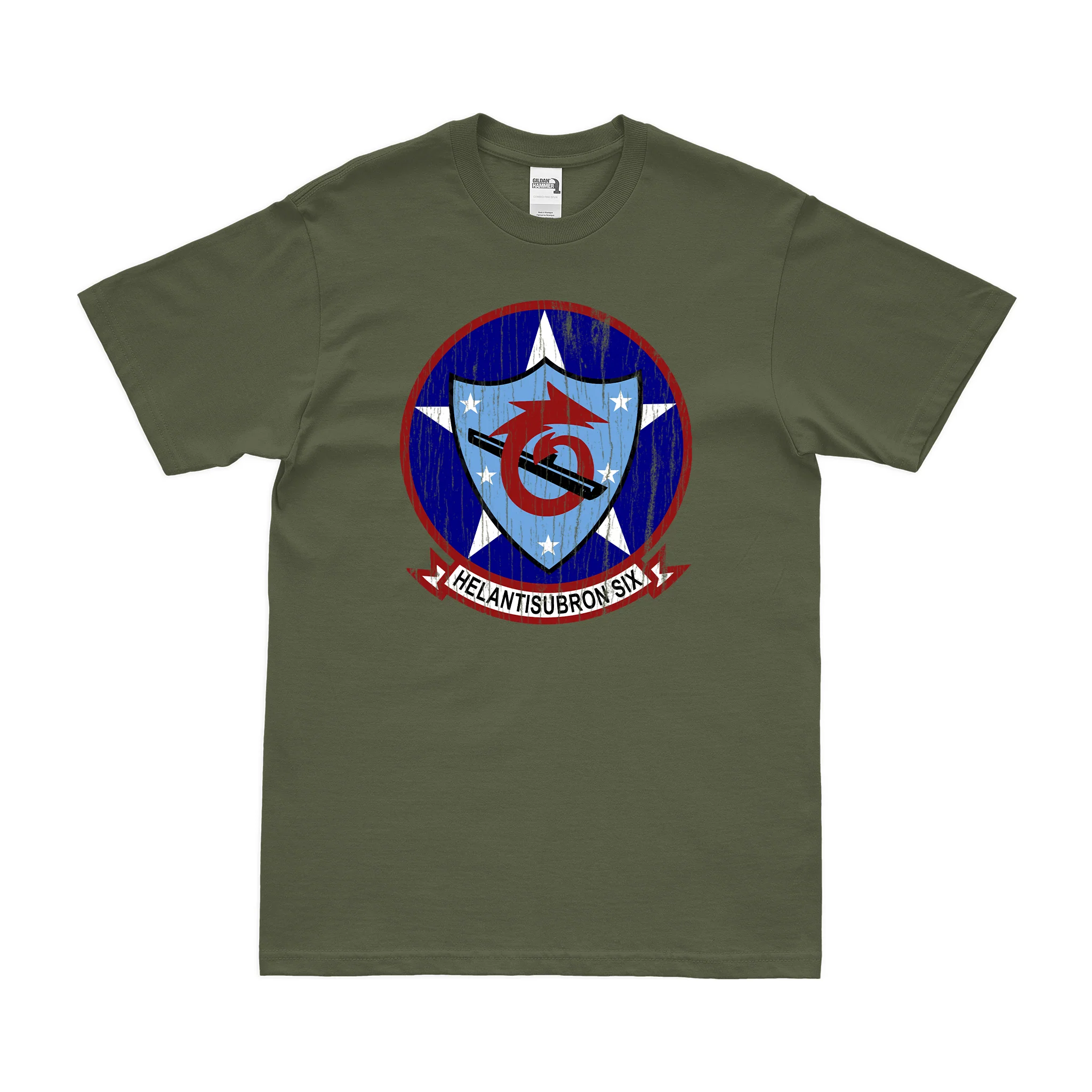 Helicopter Anti-Submarine Squadron 6 (HS-6) T-Shirt - Image 4