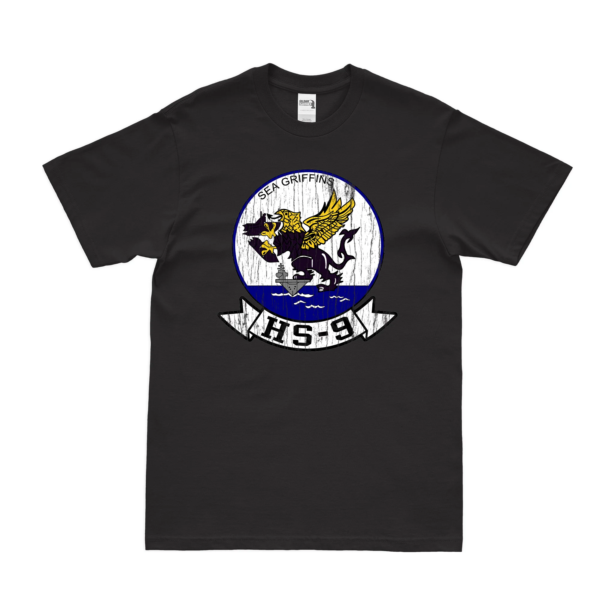Helicopter Anti-Submarine Squadron 9 (HS-9) T-Shirt - Image 3