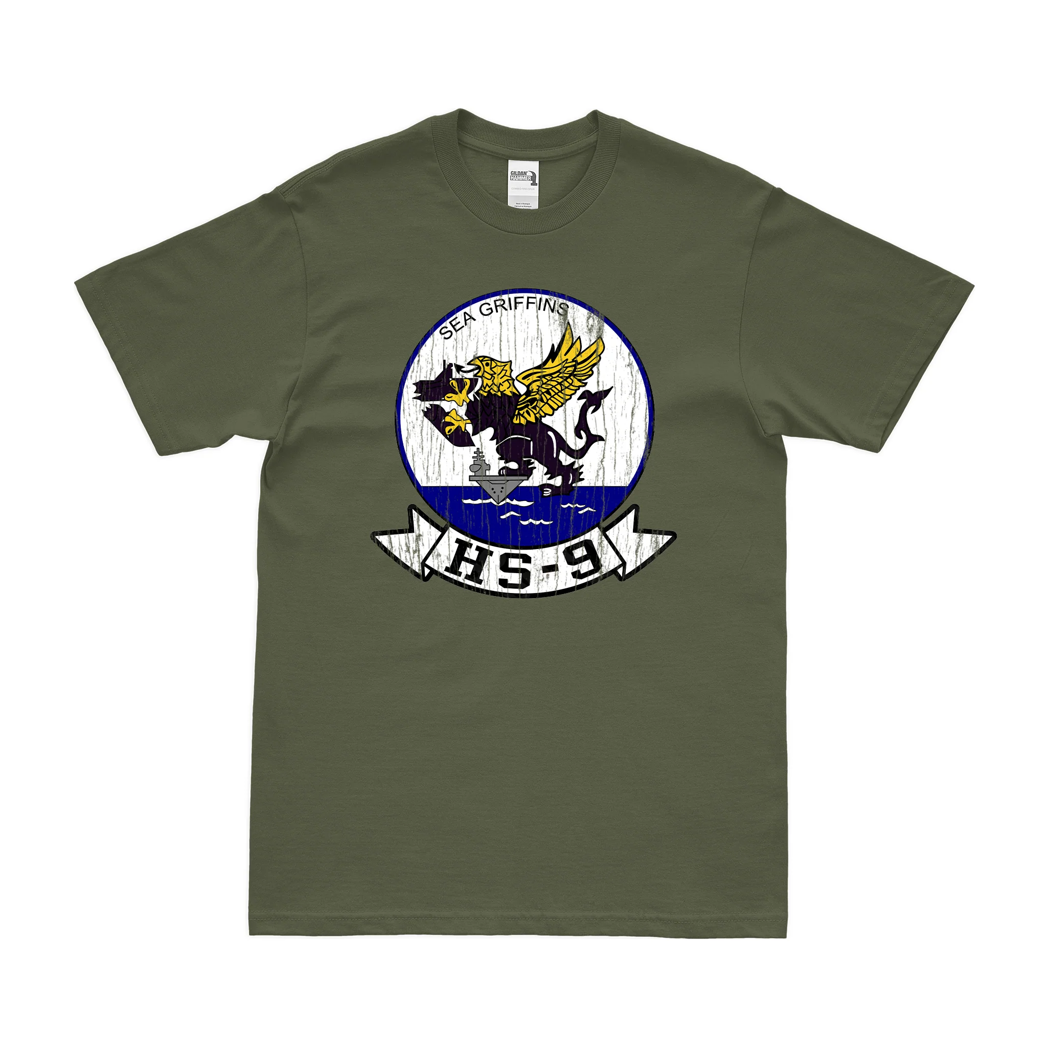 Helicopter Anti-Submarine Squadron 9 (HS-9) T-Shirt - Image 4