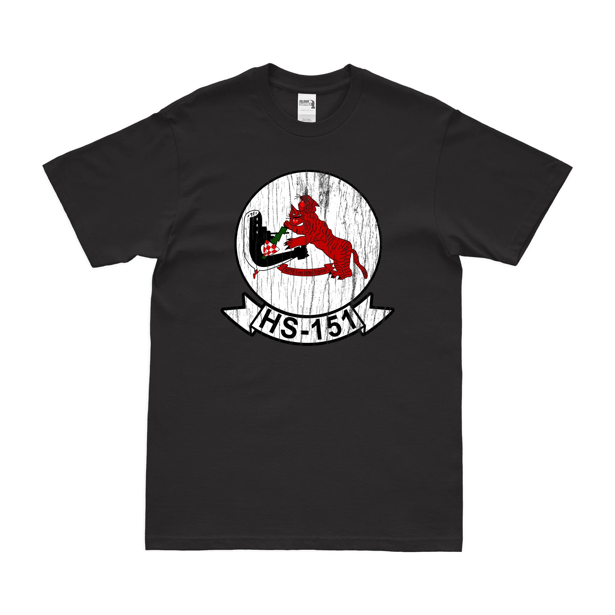 Helicopter Anti-Submarine Squadron 151 (HS-151) T-Shirt - Image 3