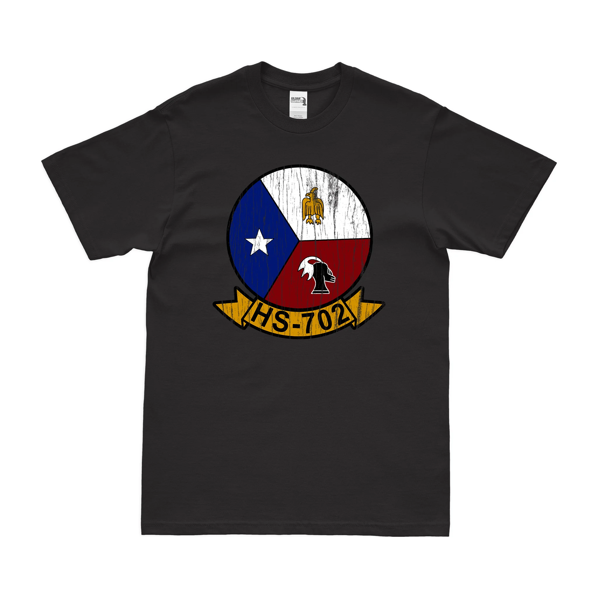 Helicopter Anti-Submarine Squadron 702 (HS-702) T-Shirt - Image 3