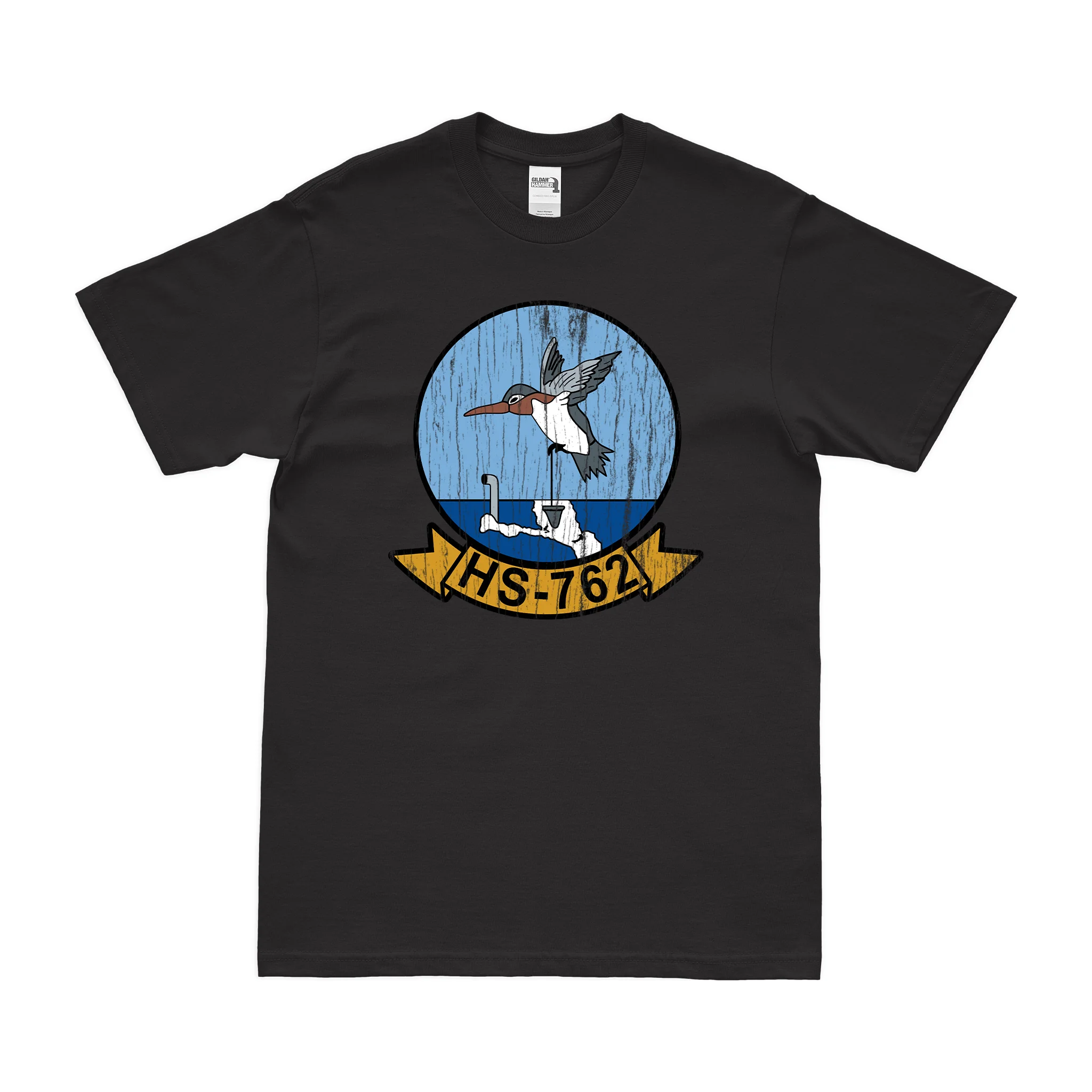 Helicopter Anti-Submarine Squadron 762 (HS-762) T-Shirt - Image 3