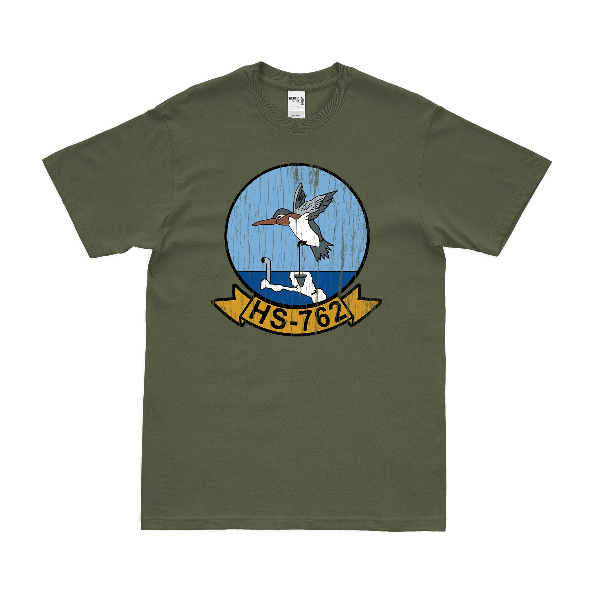 Helicopter Anti-Submarine Squadron 762 (HS-762) T-Shirt - Image 4